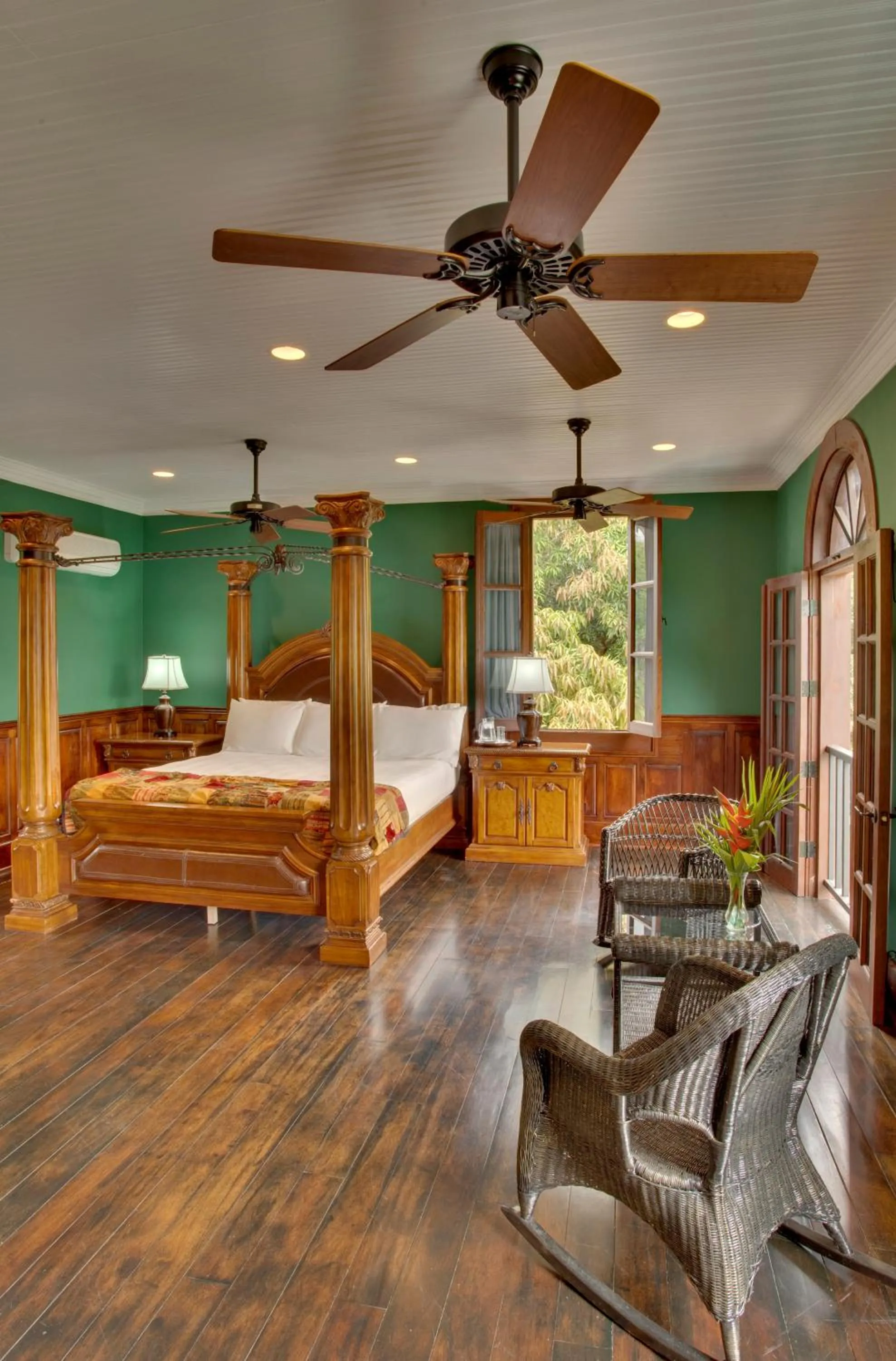 Bed in Mahogany Hall Luxury Boutique Resort