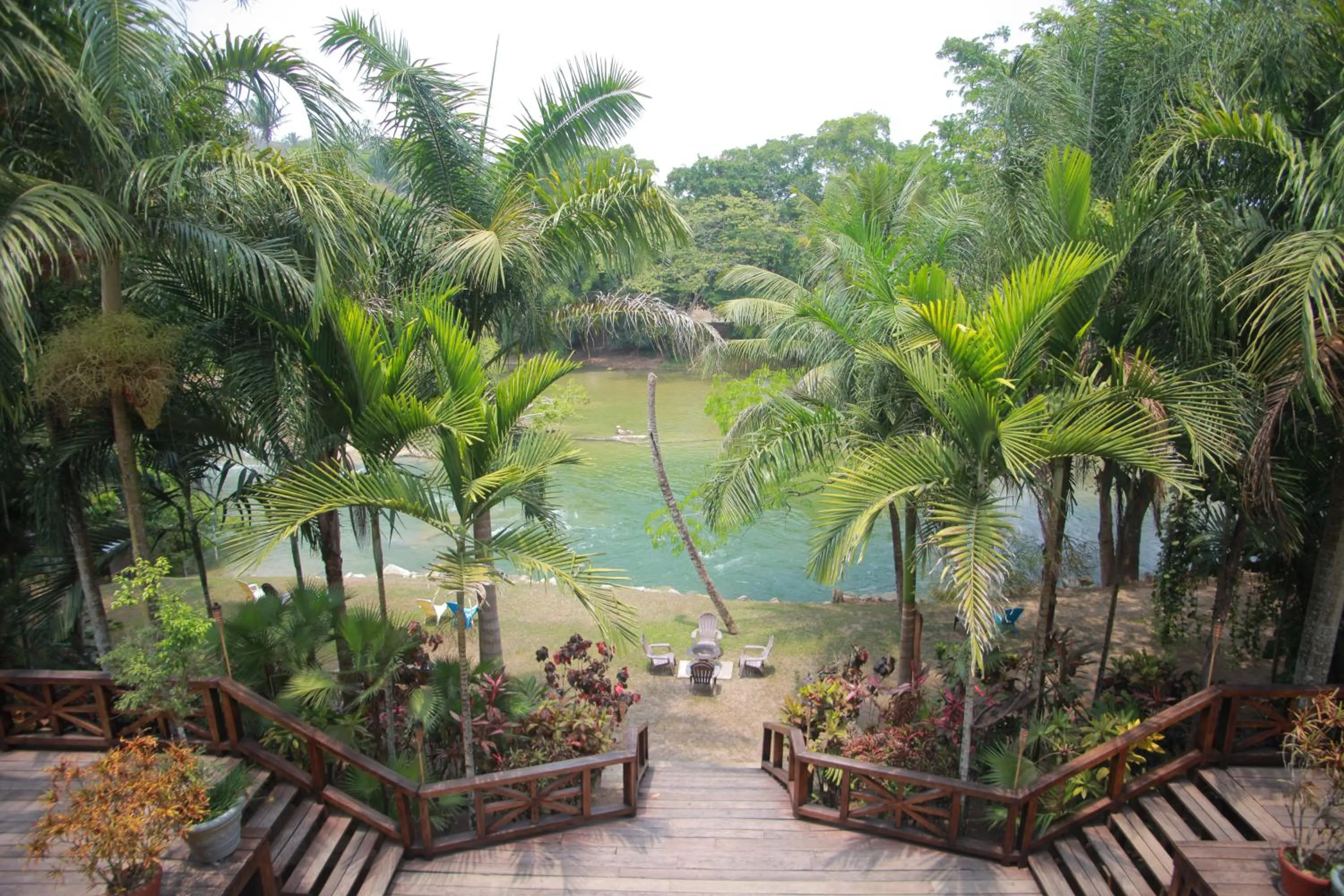 Garden view in Mahogany Hall Luxury Boutique Resort