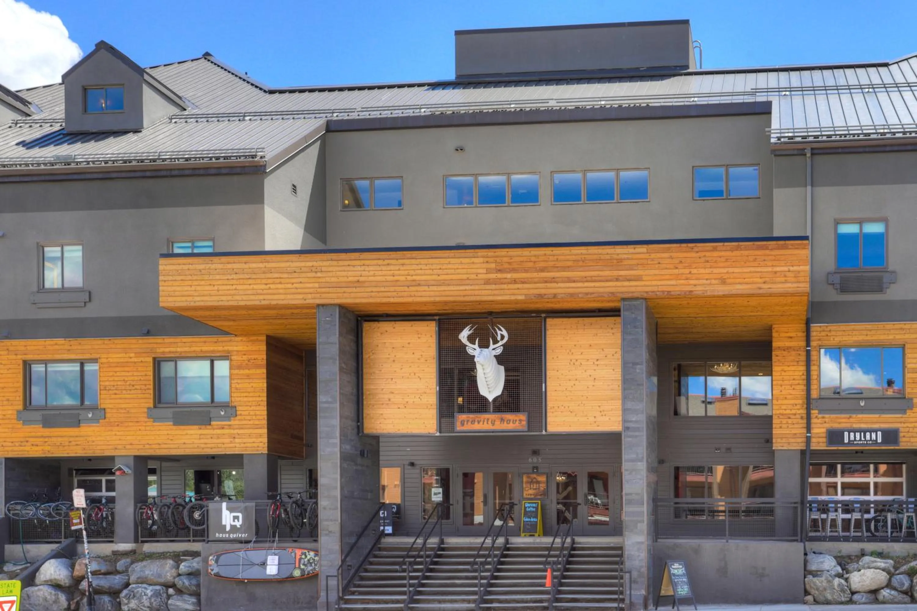 Property building in Gravity Haus Breckenridge