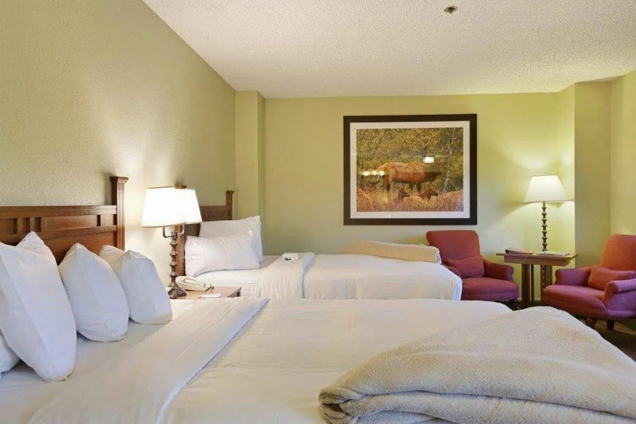 Photo of the whole room, Bed in Gravity Haus Breckenridge