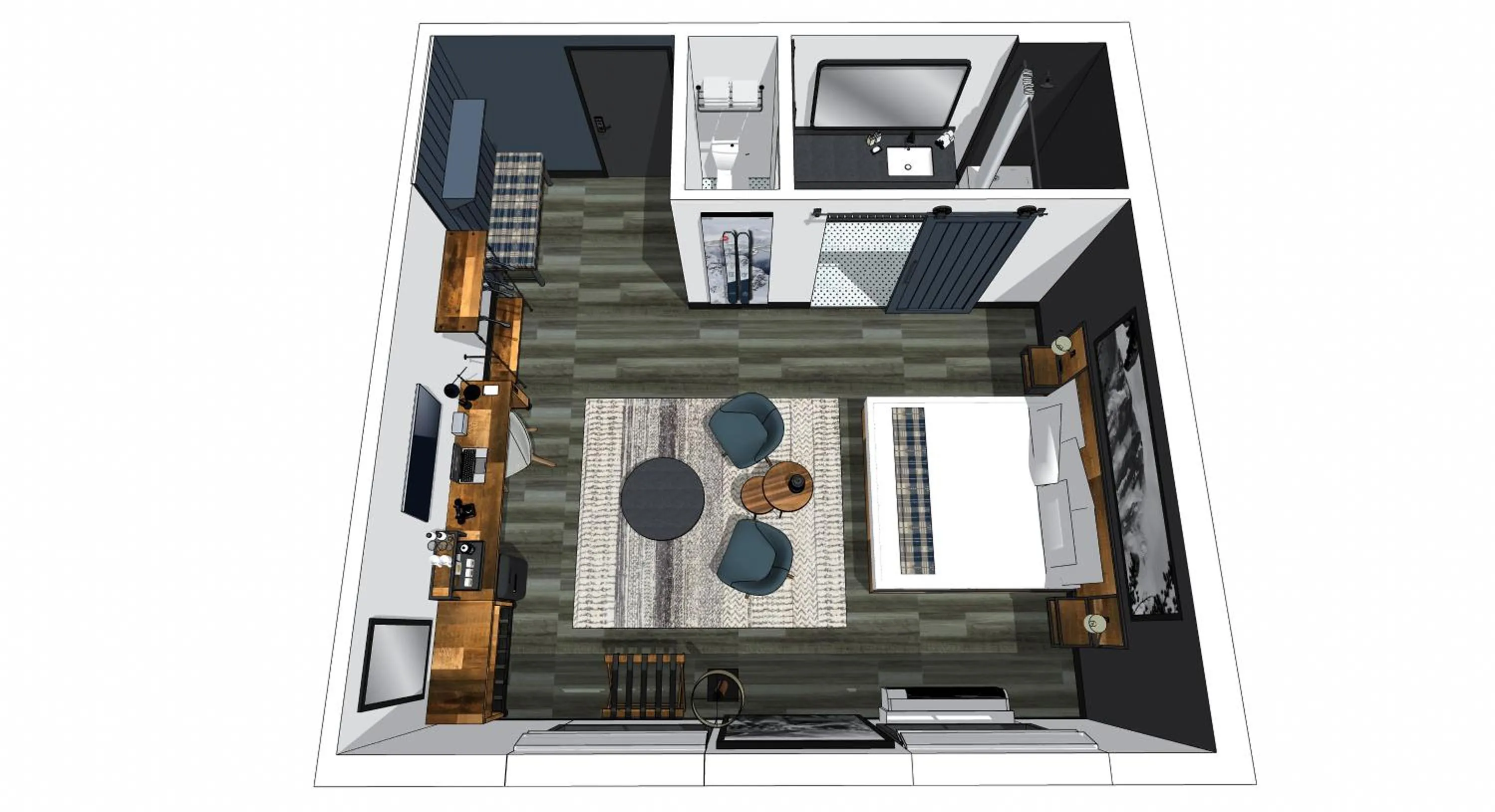 Bathroom in Gravity Haus Breckenridge