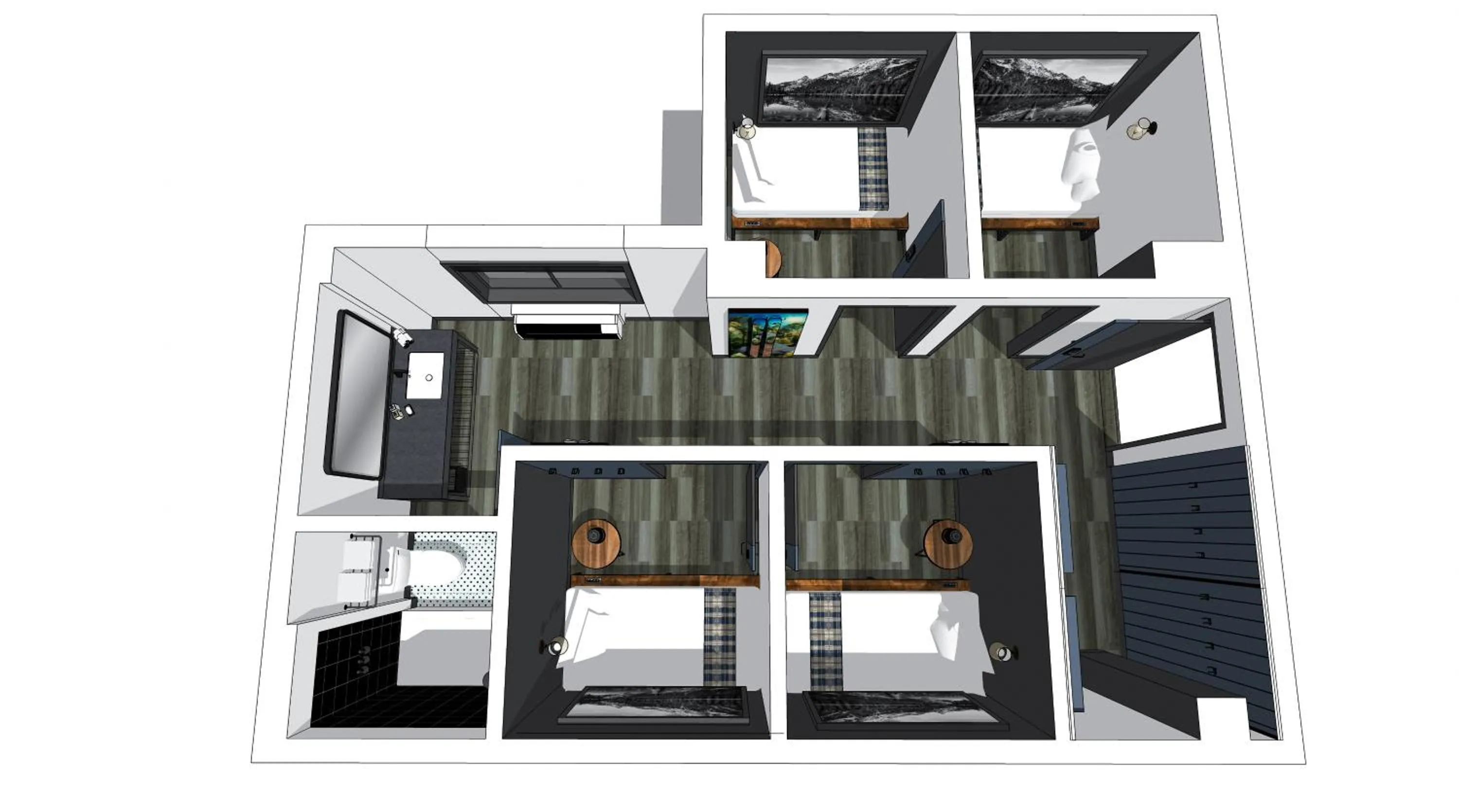 Bathroom in Gravity Haus Breckenridge