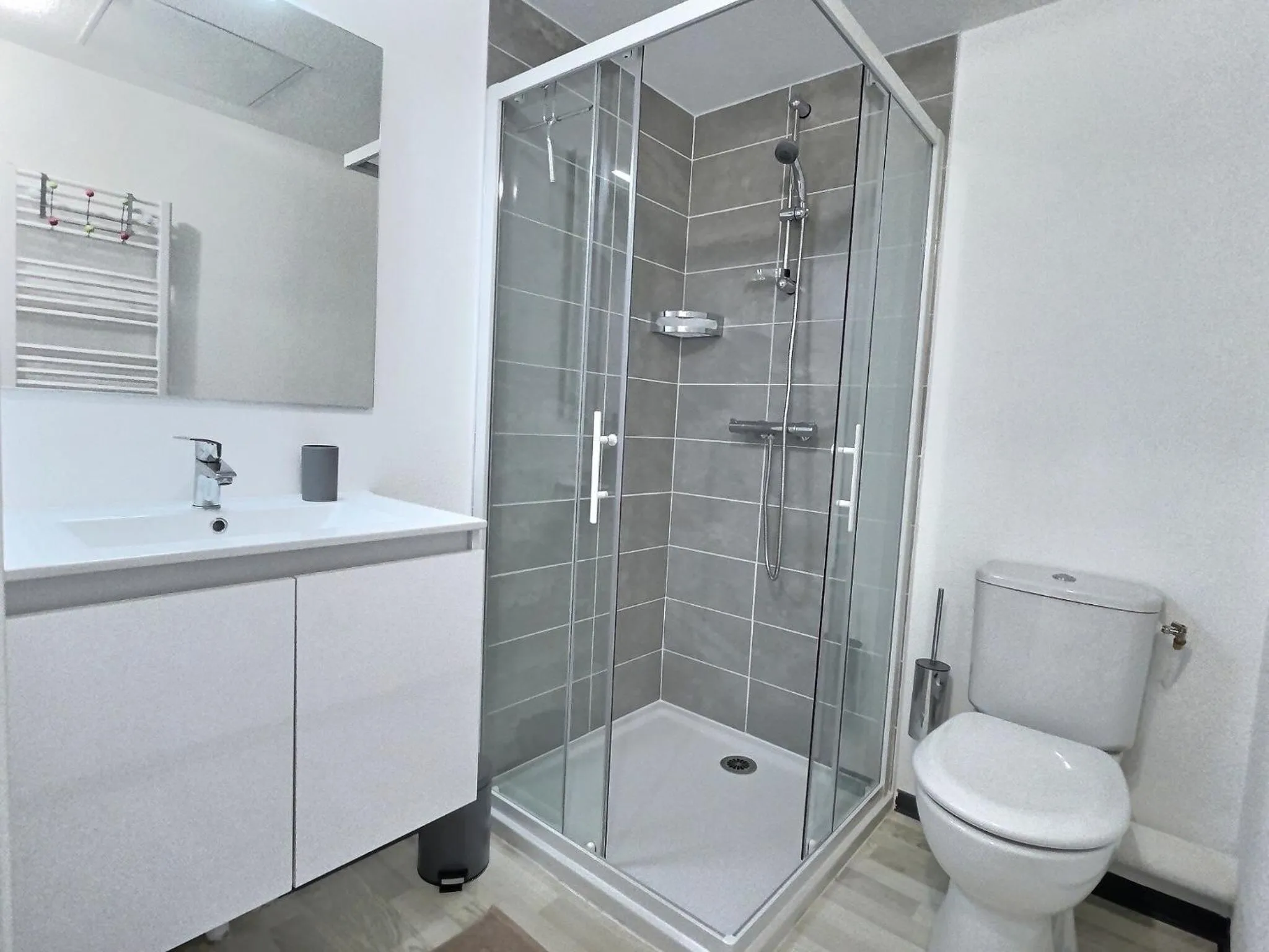 Shower in Vacancéole - Résidence La Dune