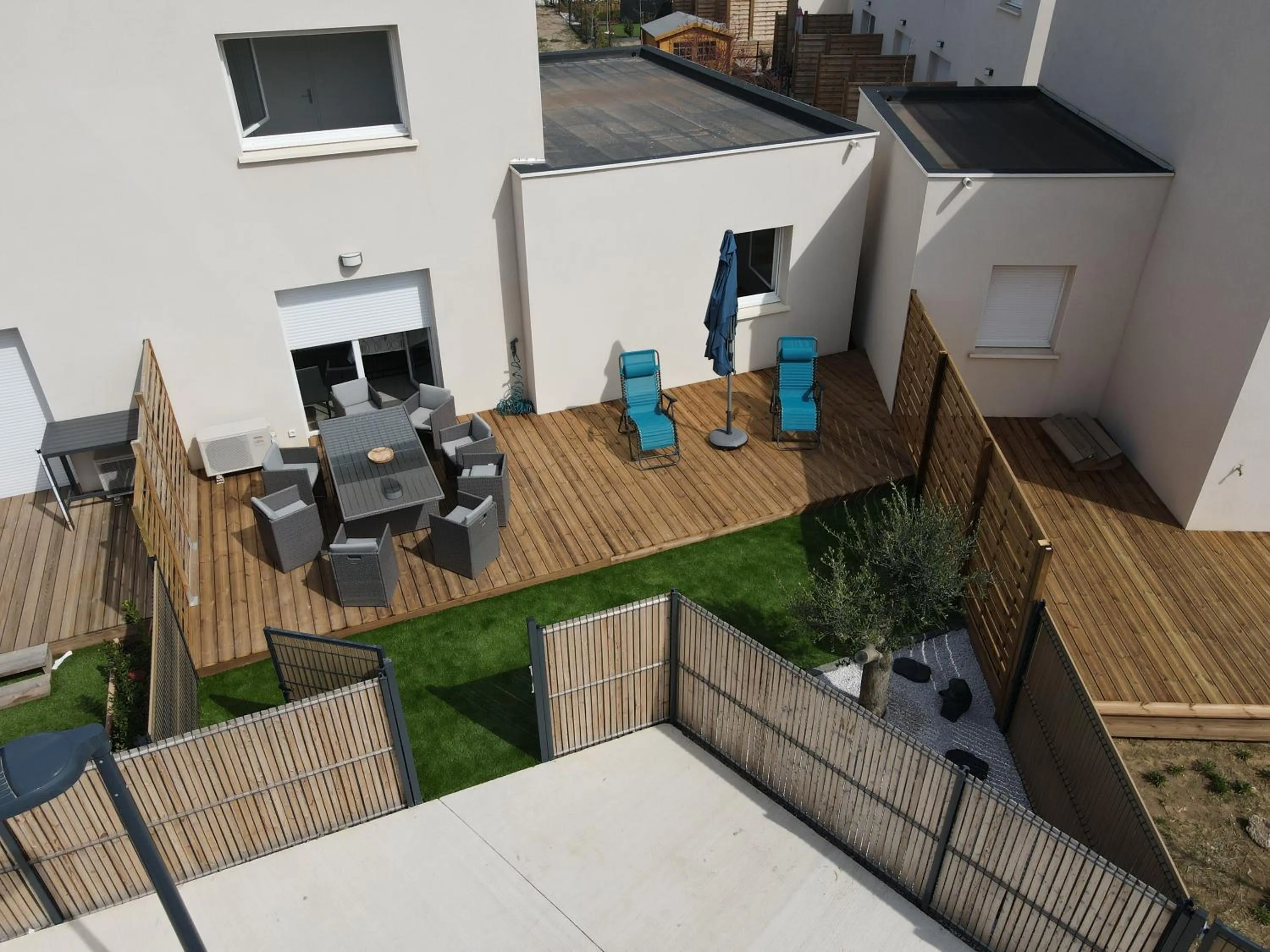 Patio in Vacancéole - Résidence La Dune