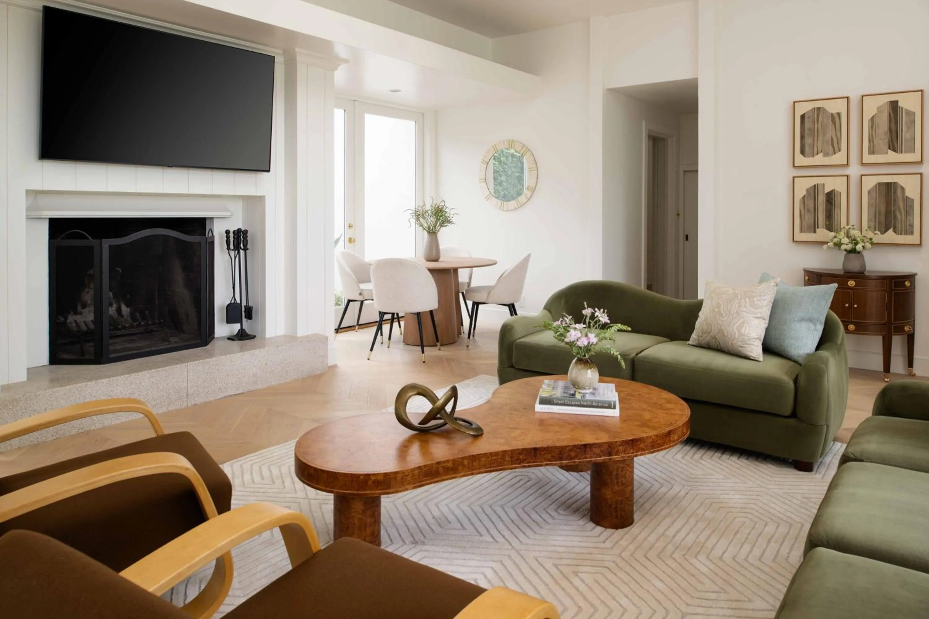 Living room in The Inn at Rancho Santa Fe