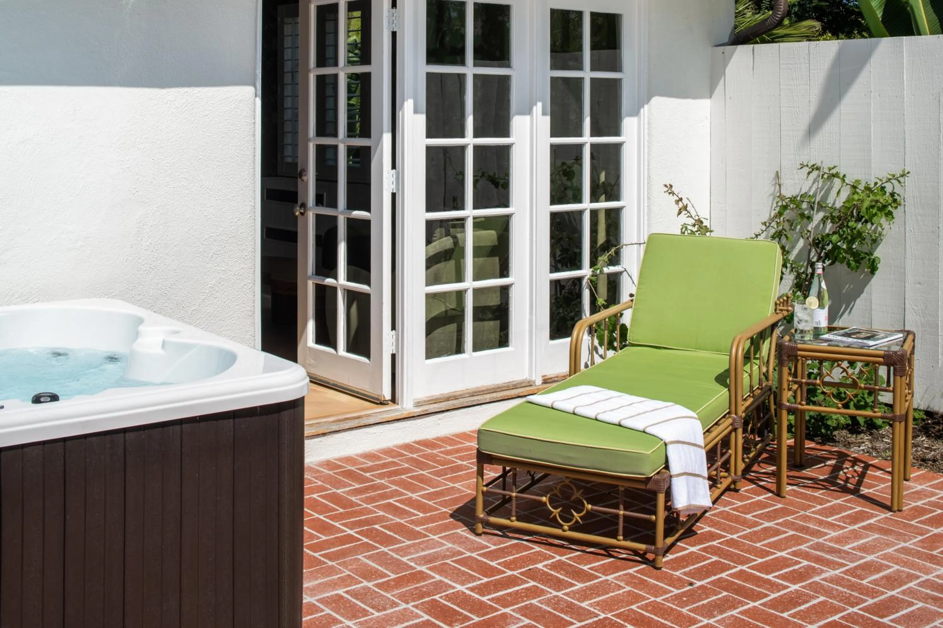 Patio in The Inn at Rancho Santa Fe