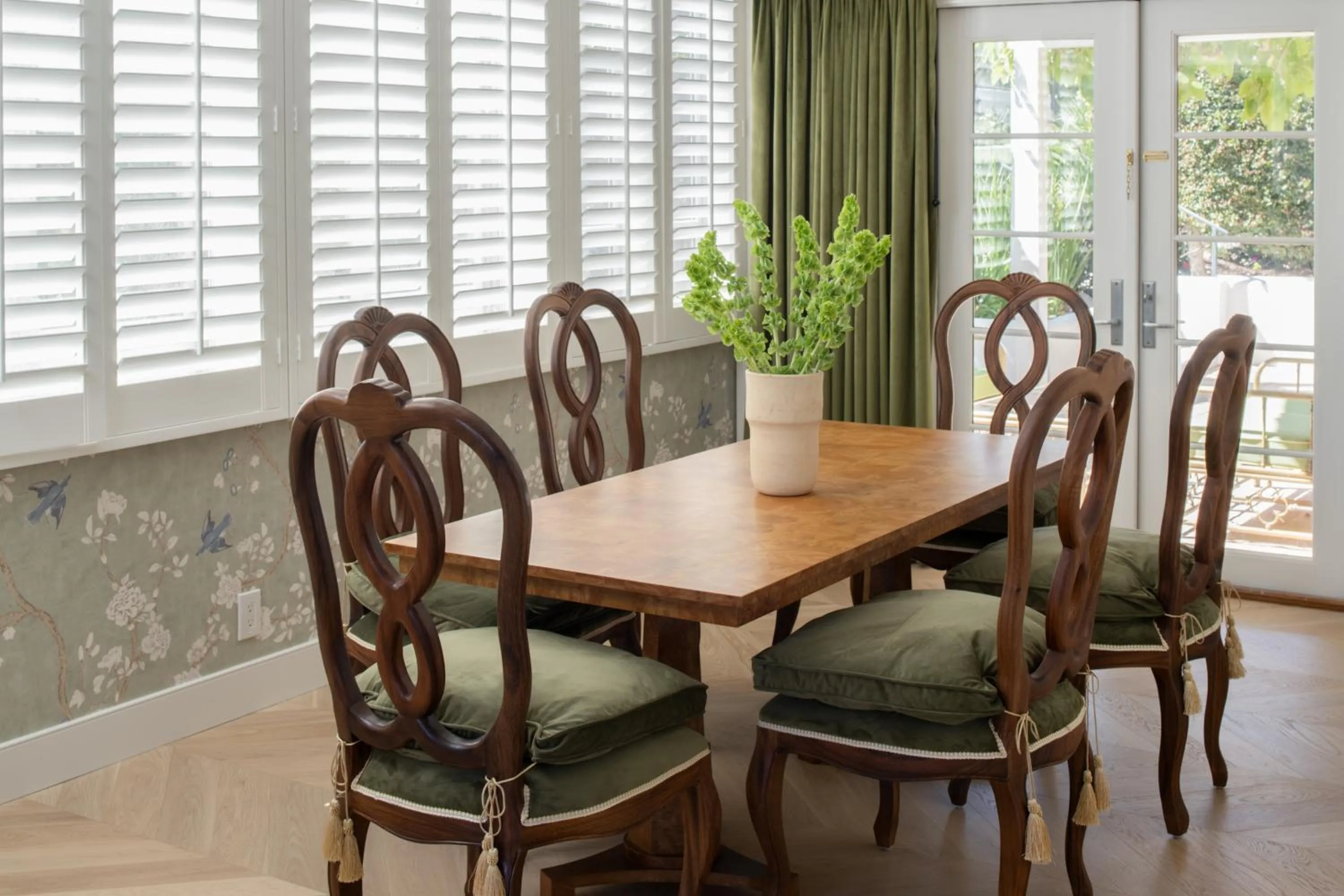 Dining area in The Inn at Rancho Santa Fe