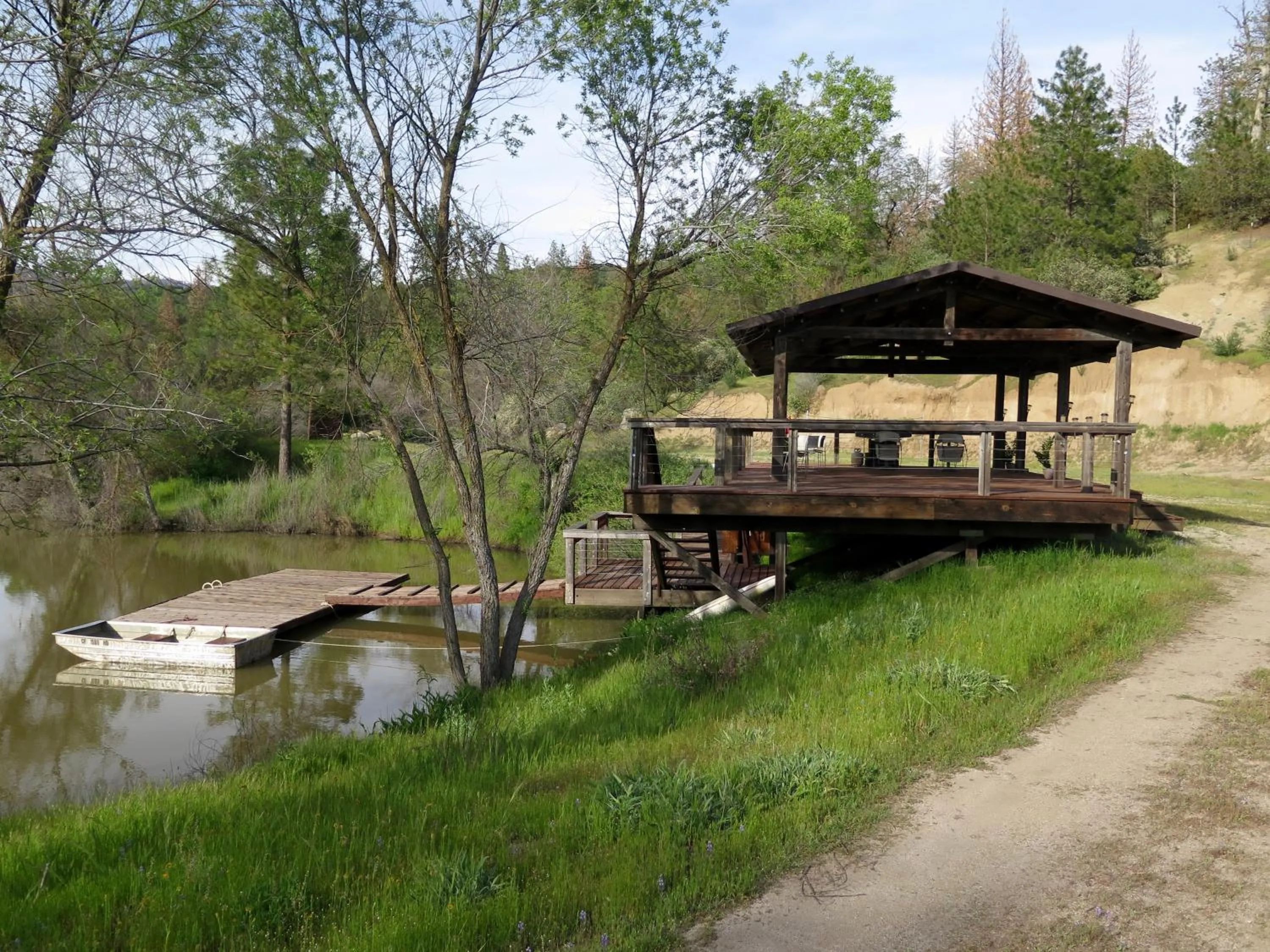 Patio in Sequoia Resort