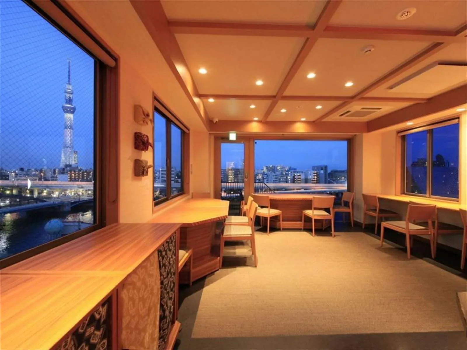 Lounge or bar in Tamayura Hotel Asakusa
