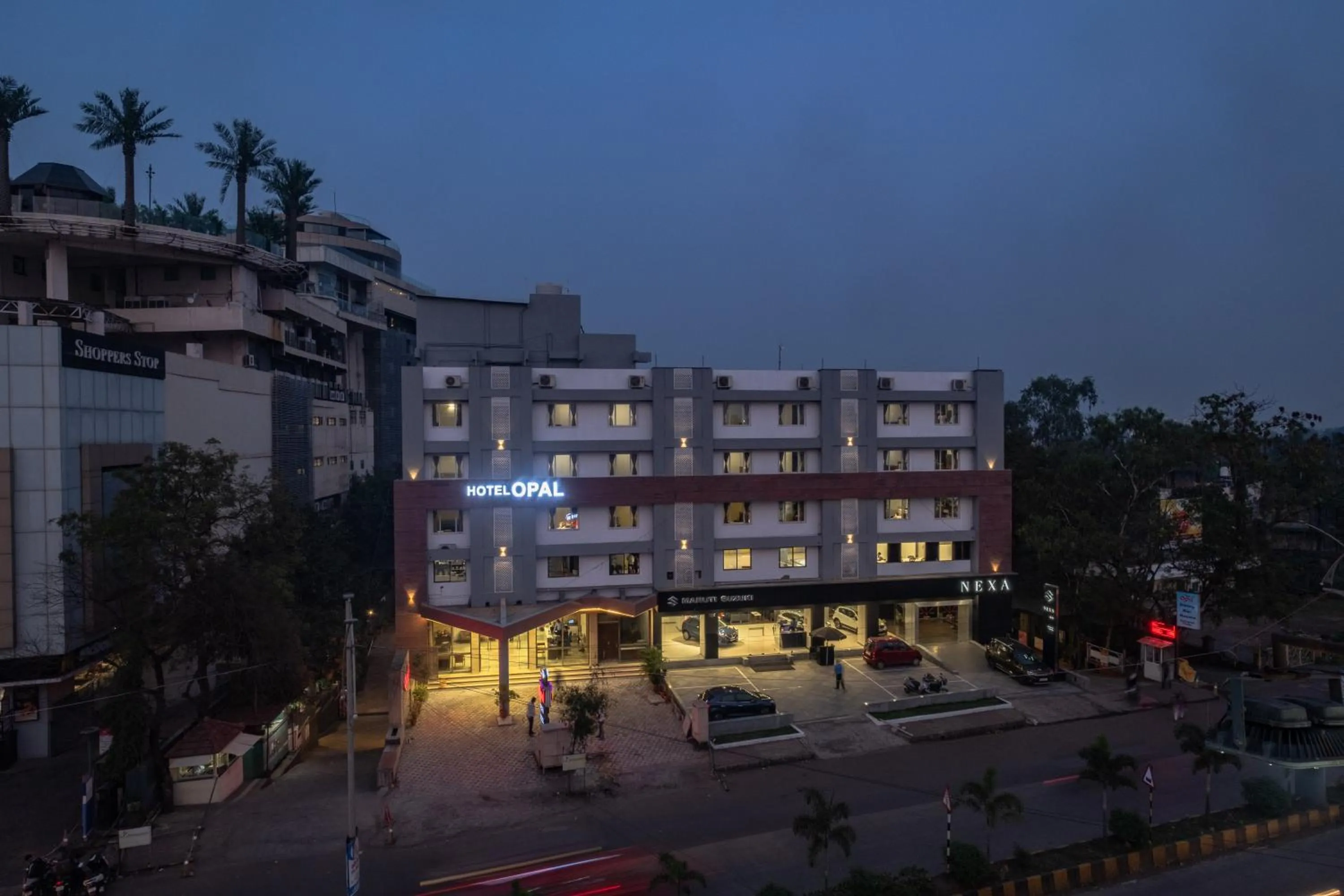 Property building in Hotel Opal