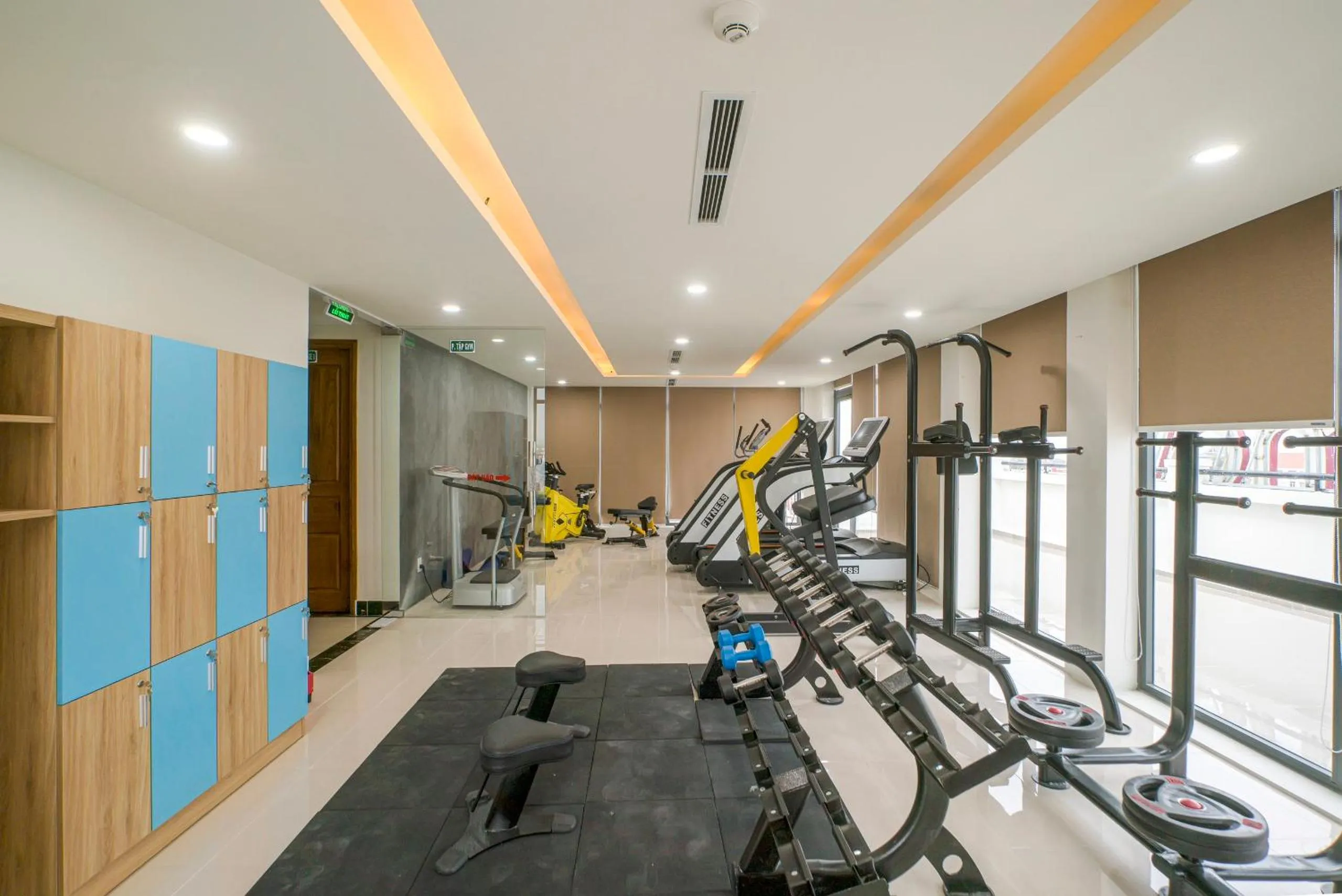 Fitness centre/facilities in Maya Hotel 3