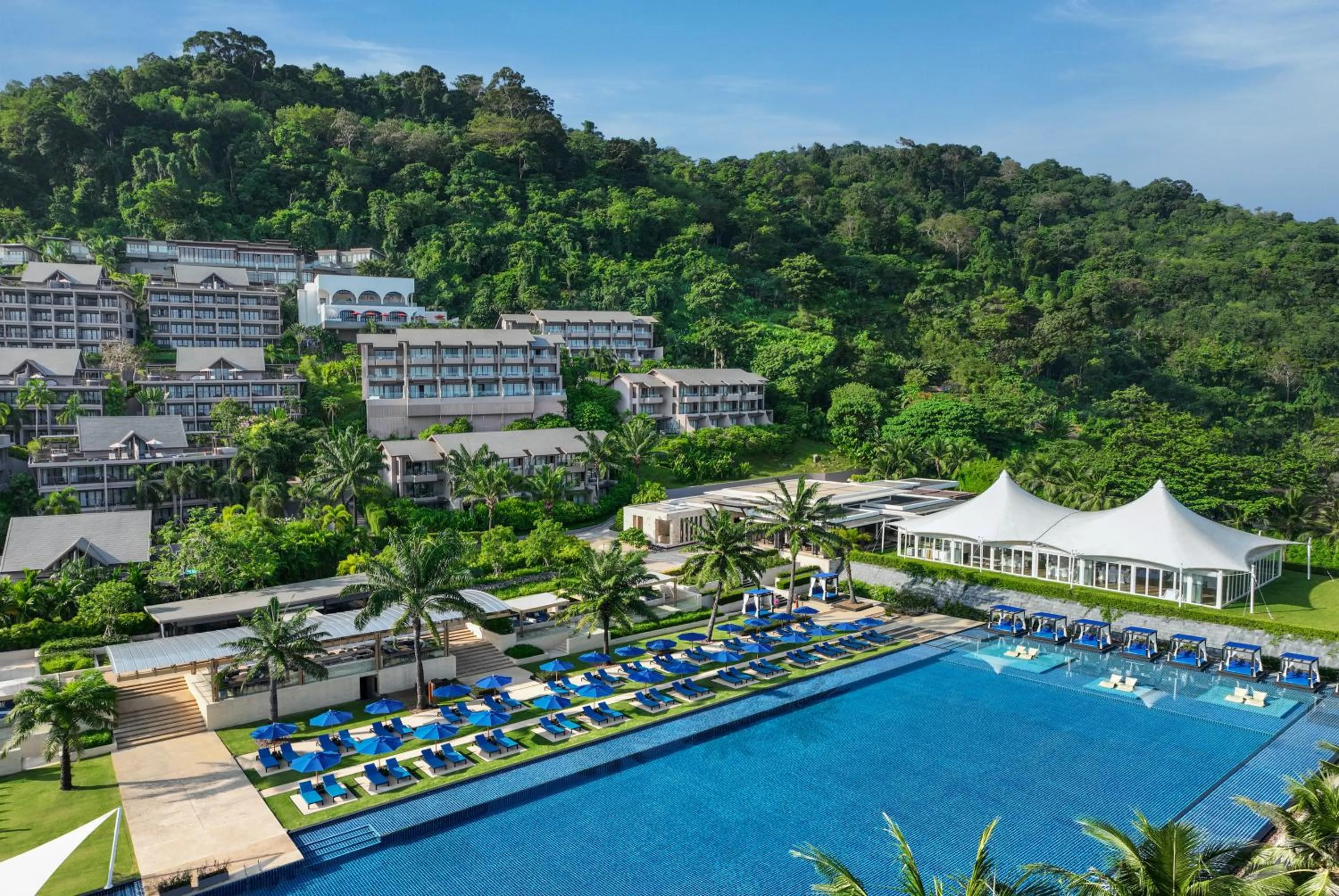 Property building in Hyatt Regency Phuket Resort