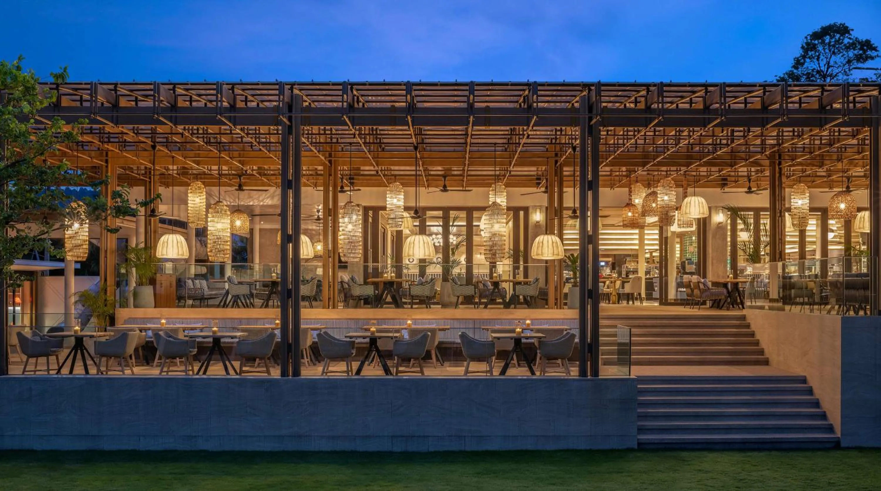 Patio in Hyatt Regency Phuket Resort