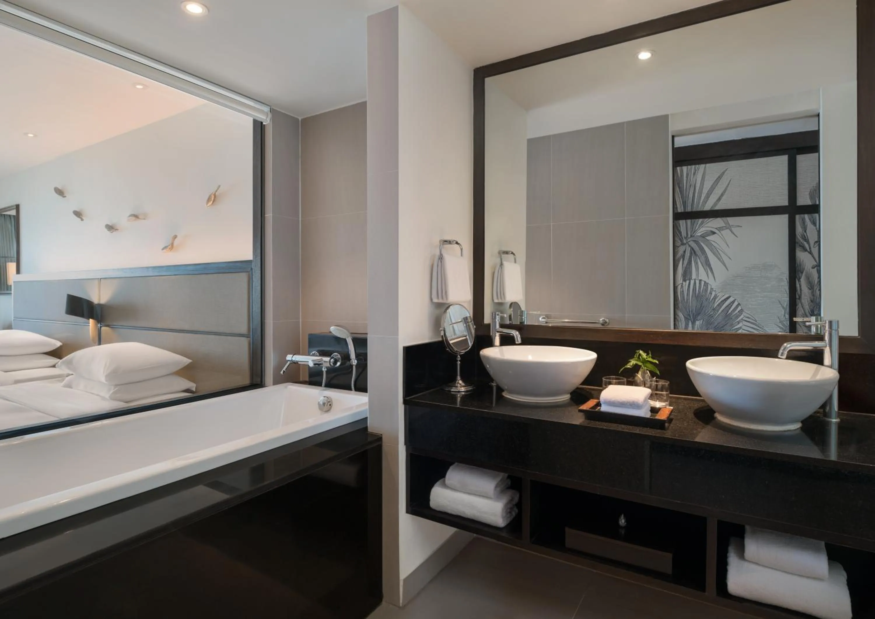 Bathroom, Bed in Hyatt Regency Phuket Resort
