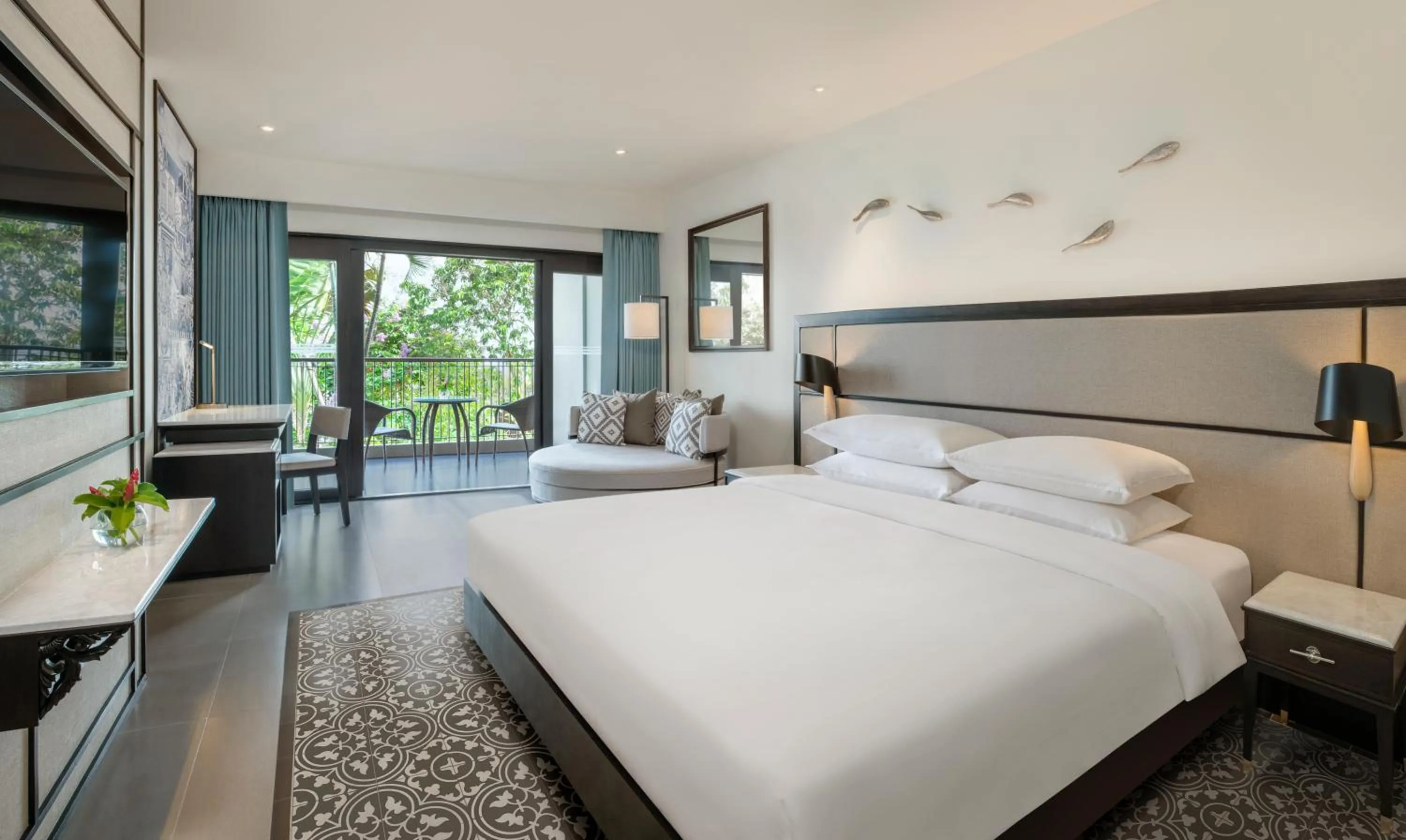 Bed in Hyatt Regency Phuket Resort