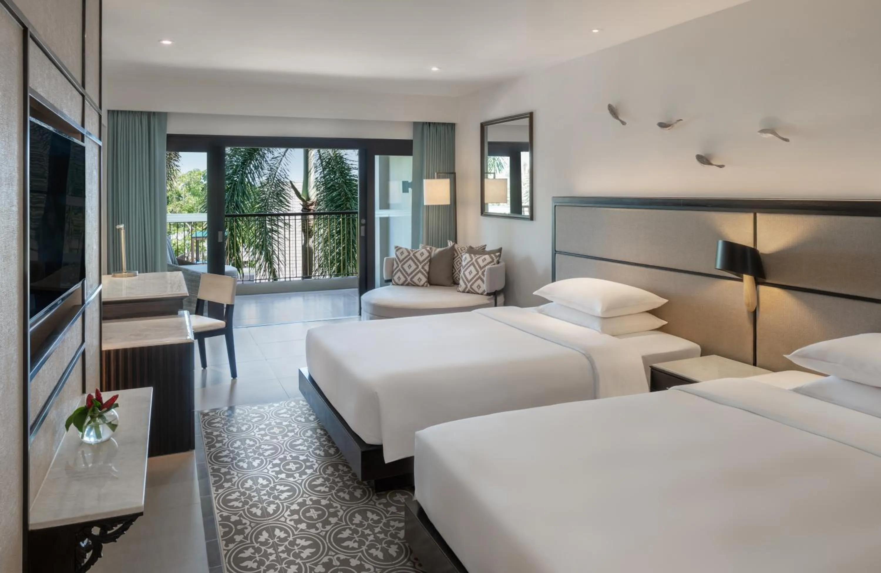 Bed in Hyatt Regency Phuket Resort