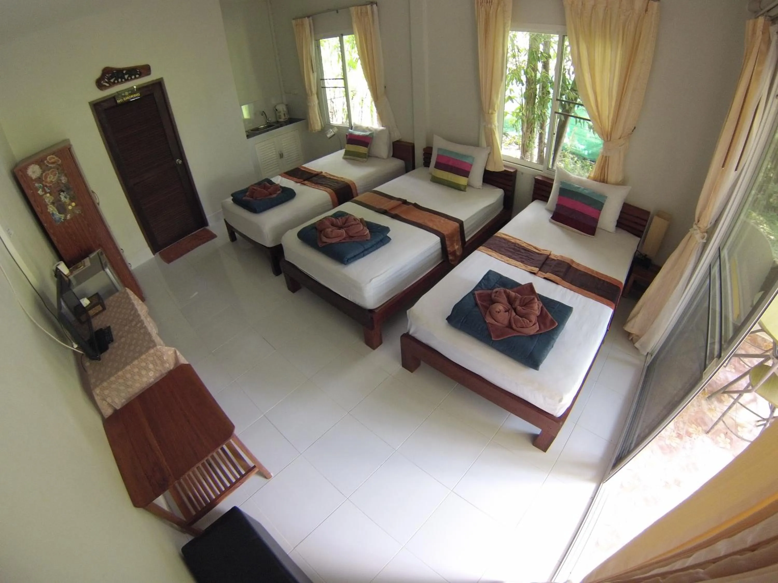 Bed in Real Relax Resort