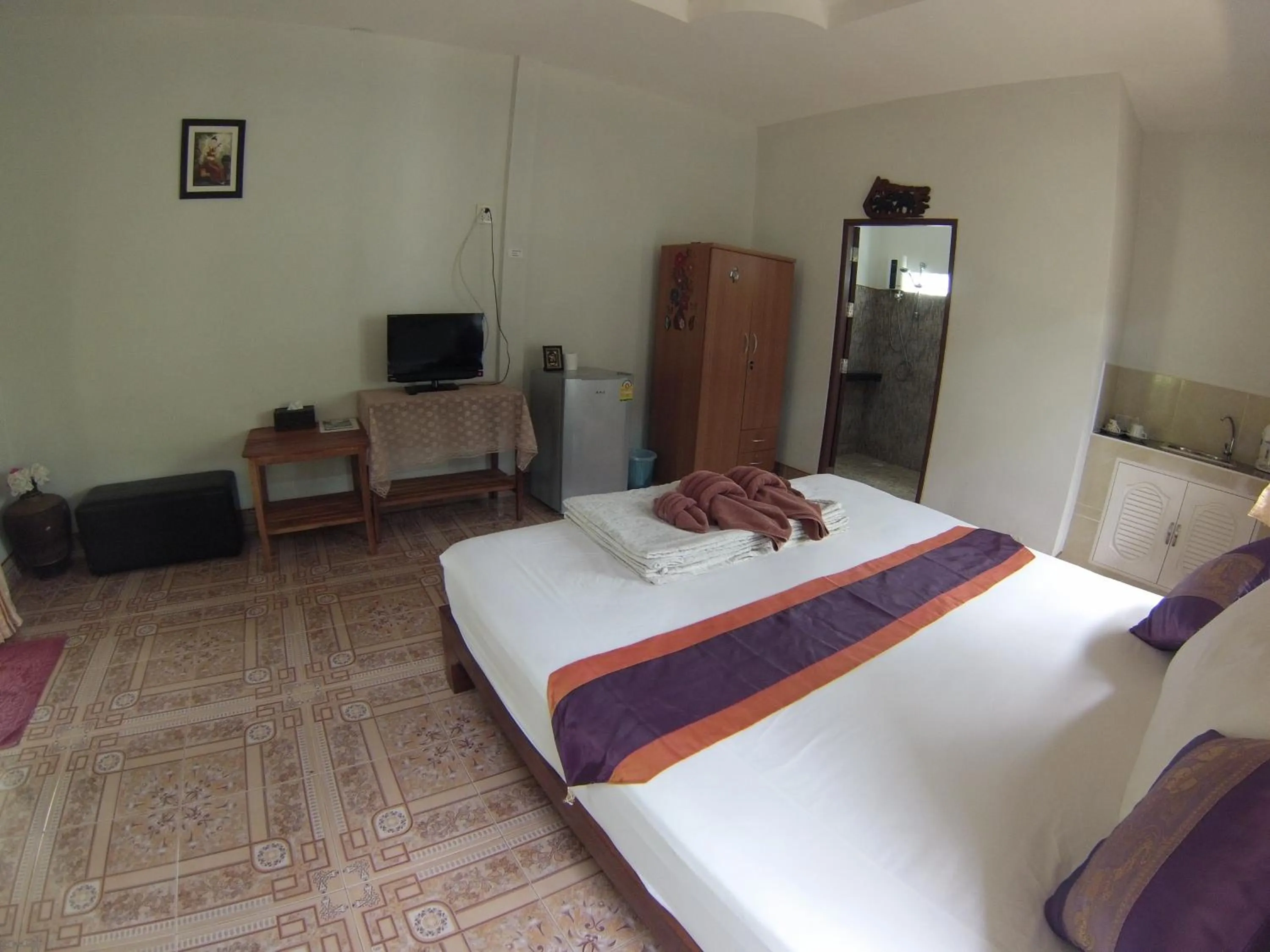 Bed in Real Relax Resort