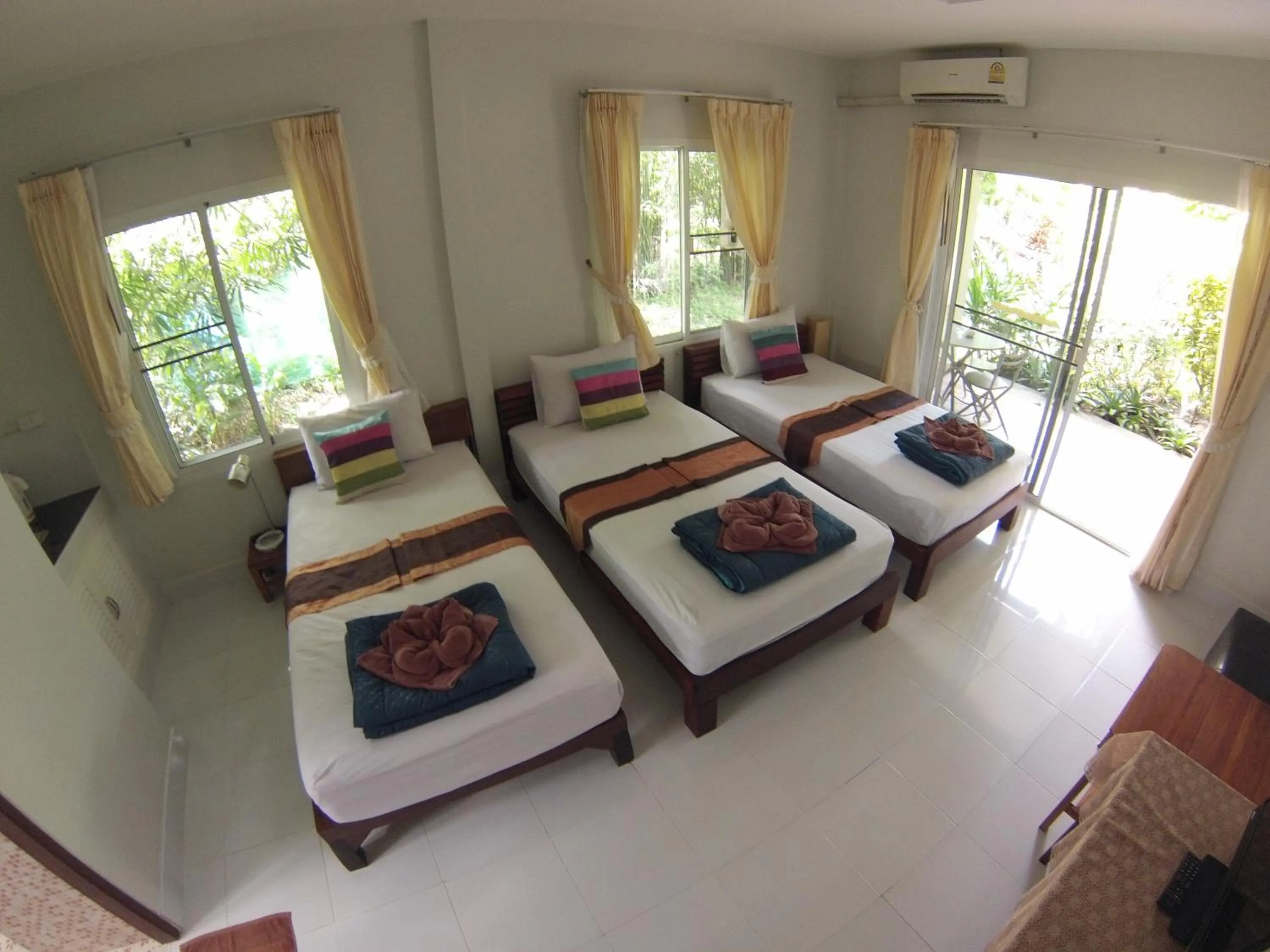 Bed in Real Relax Resort