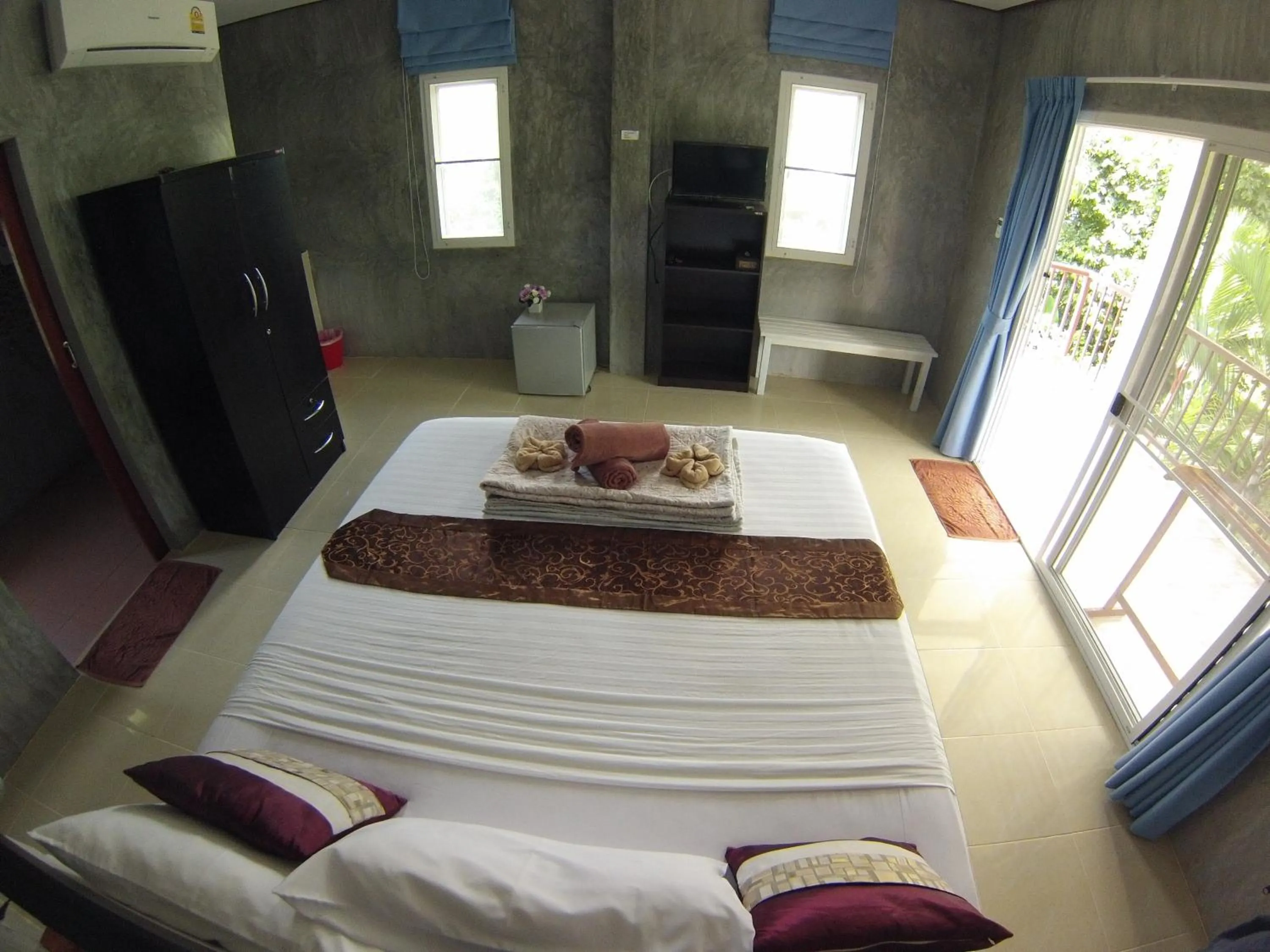 Bed in Real Relax Resort