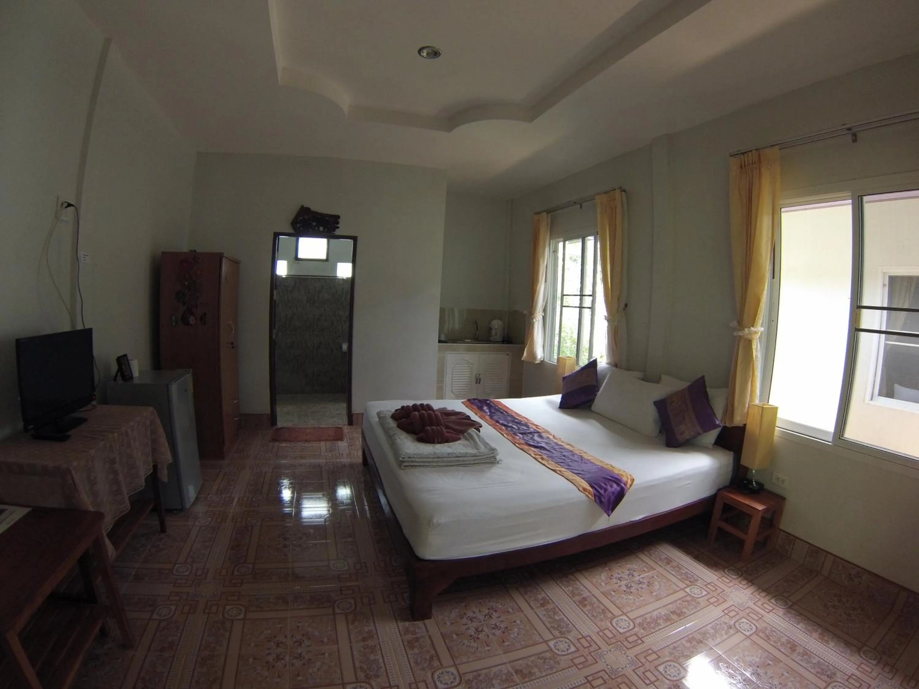 Bed in Real Relax Resort