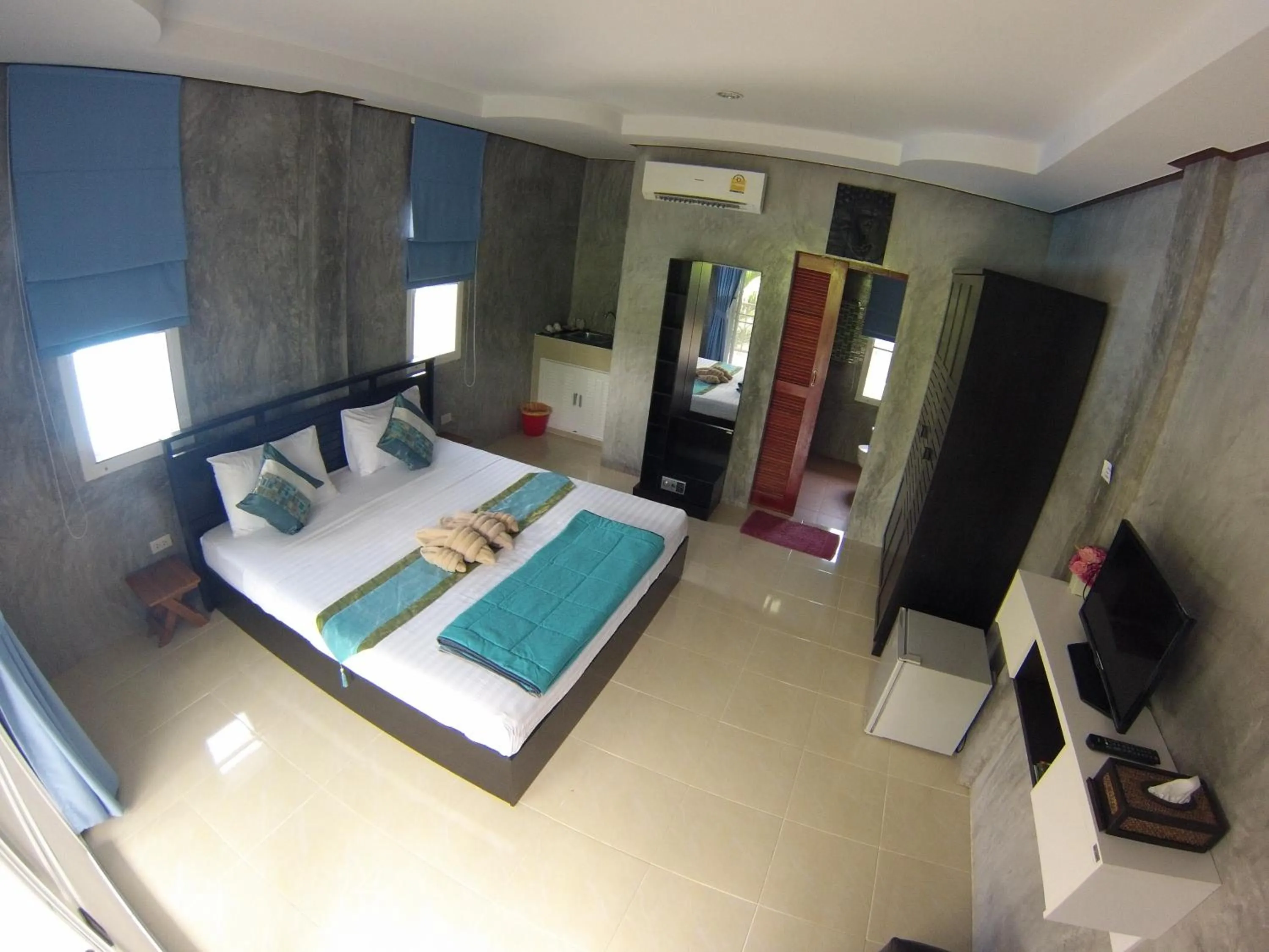 Bed in Real Relax Resort