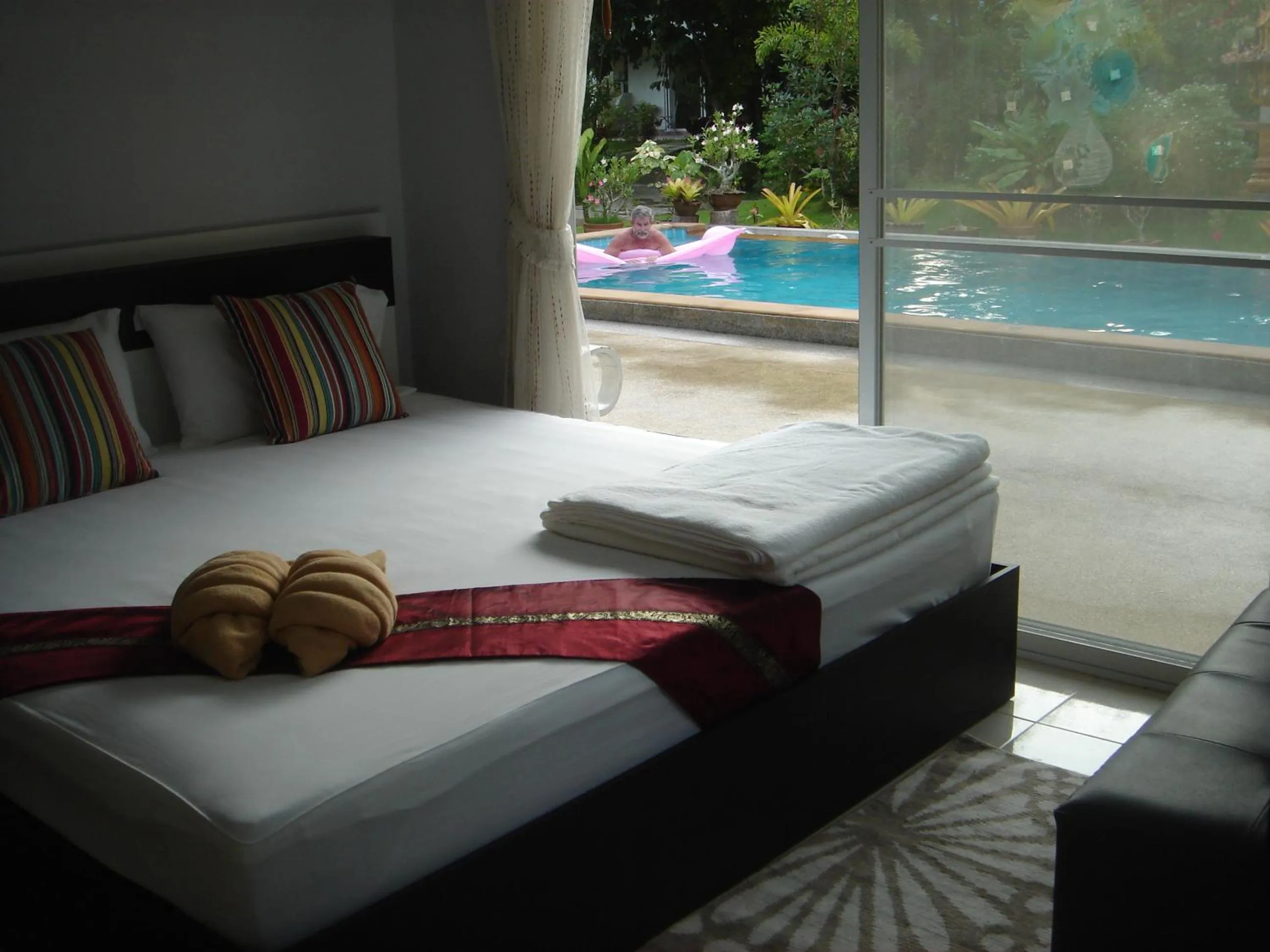 Bed in Real Relax Resort