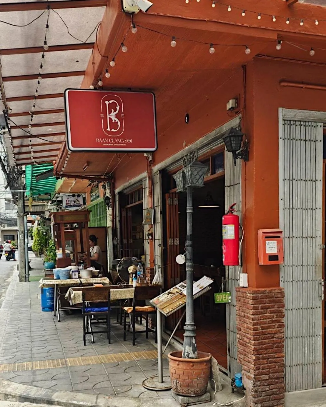 Facade/entrance in Baan Glang Soi Restaurant & Guesthouse