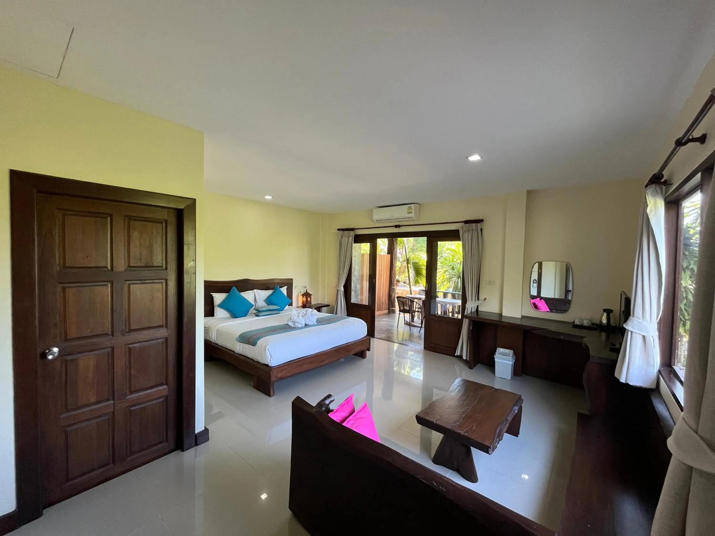 Bed in Krabi Klong Muang Bay Resort