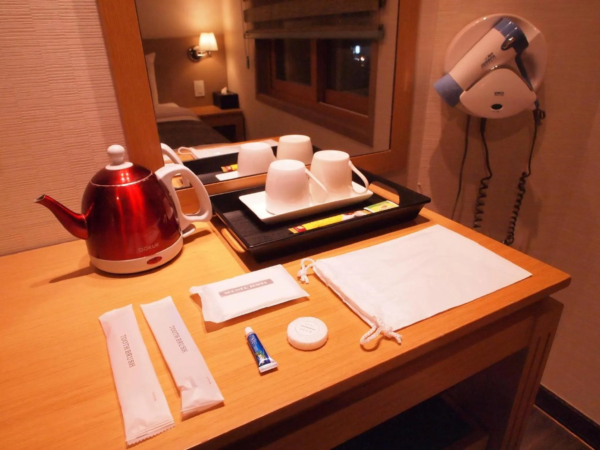 Coffee/tea facilities in Hotel Four Seasons