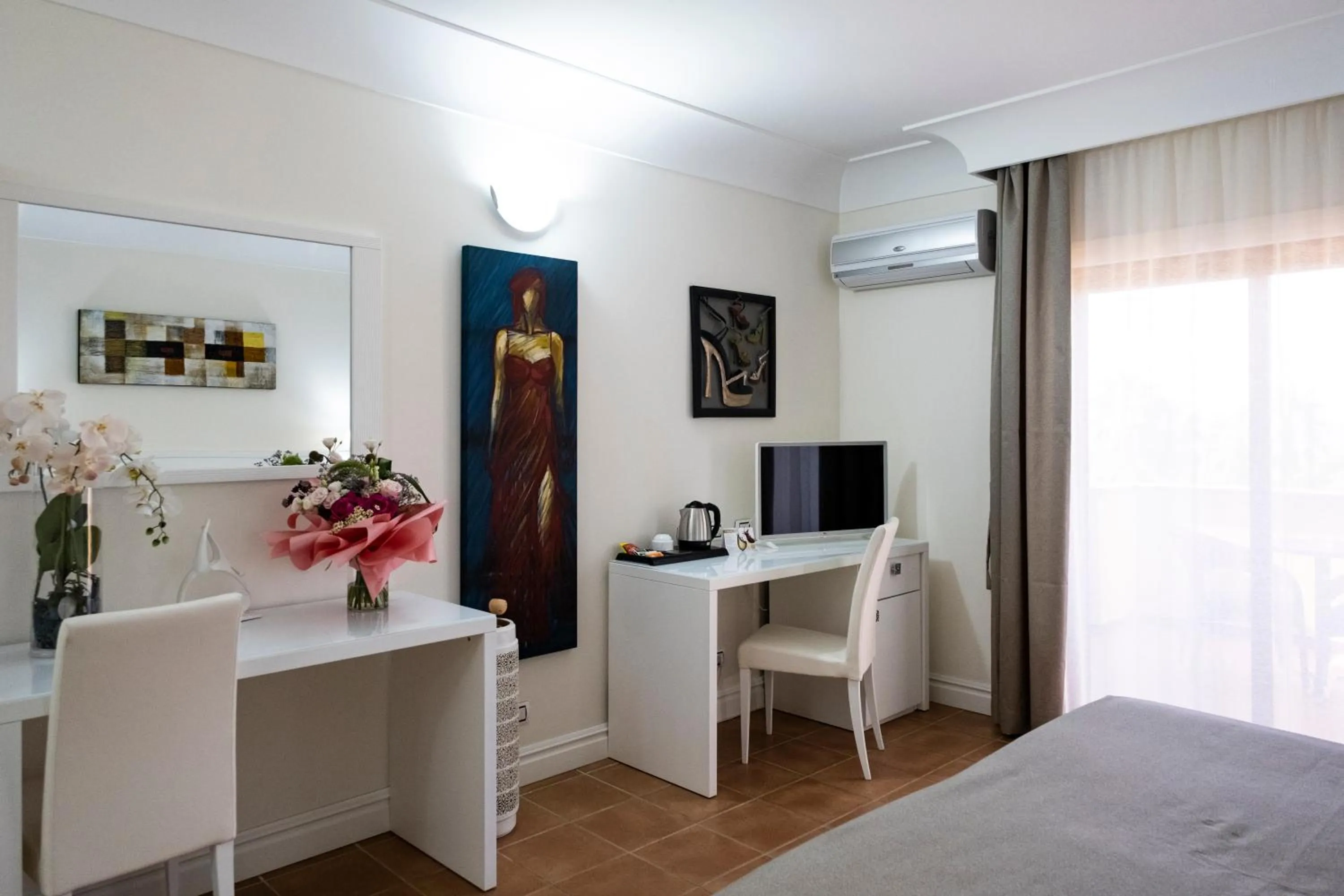 View (from property/room), Bed in Baia Di Ulisse Wellness & Spa