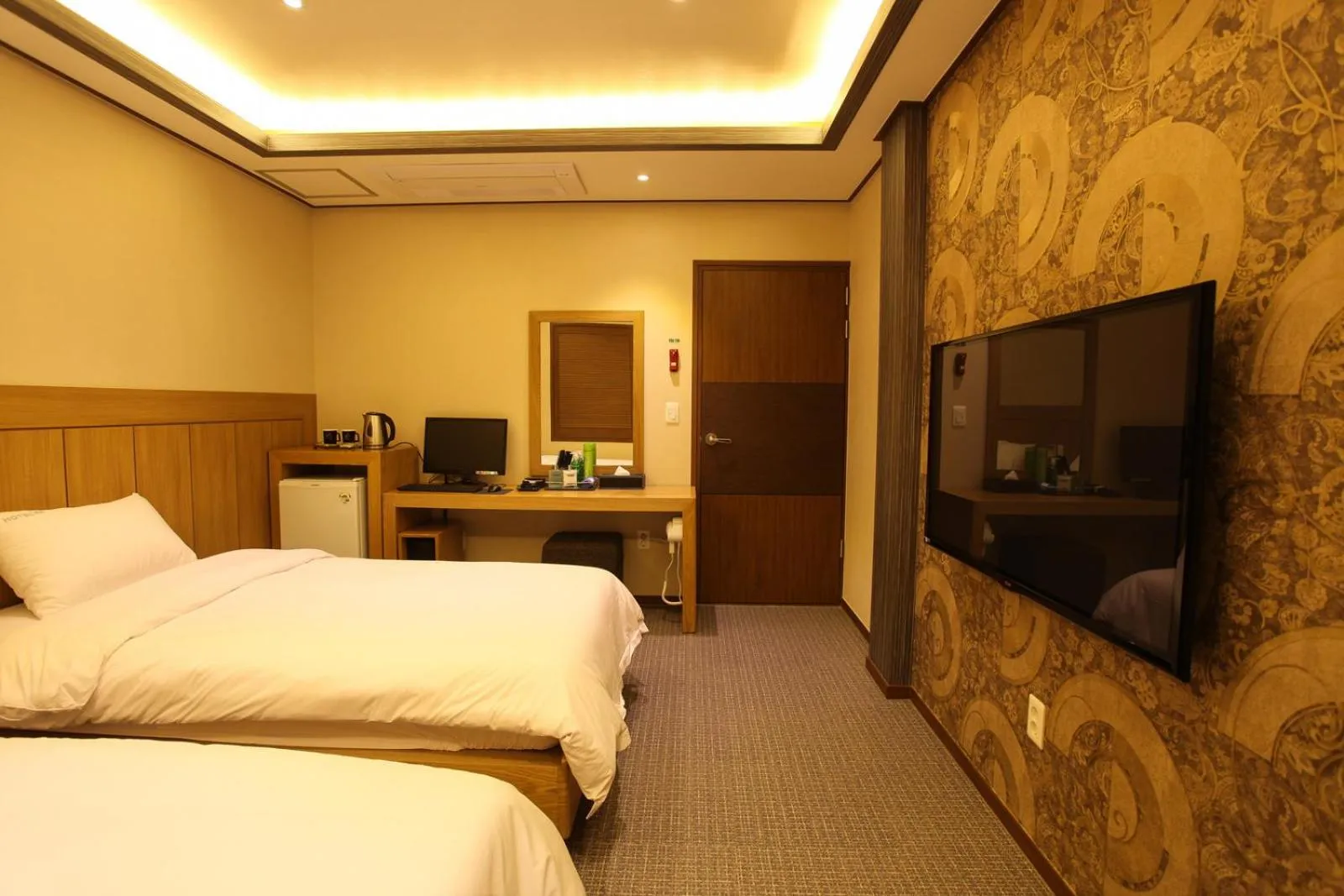 Bed in Hotel W Topdong