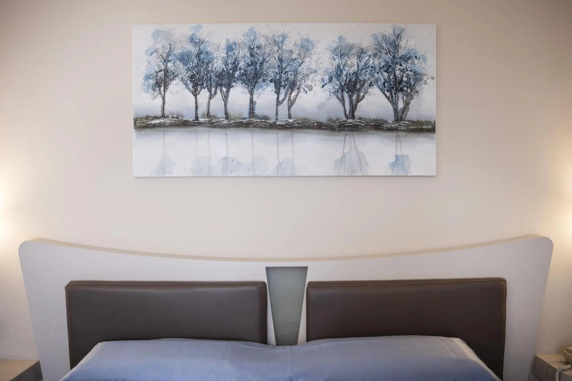 Decorative detail, Bed in Hotel Kore