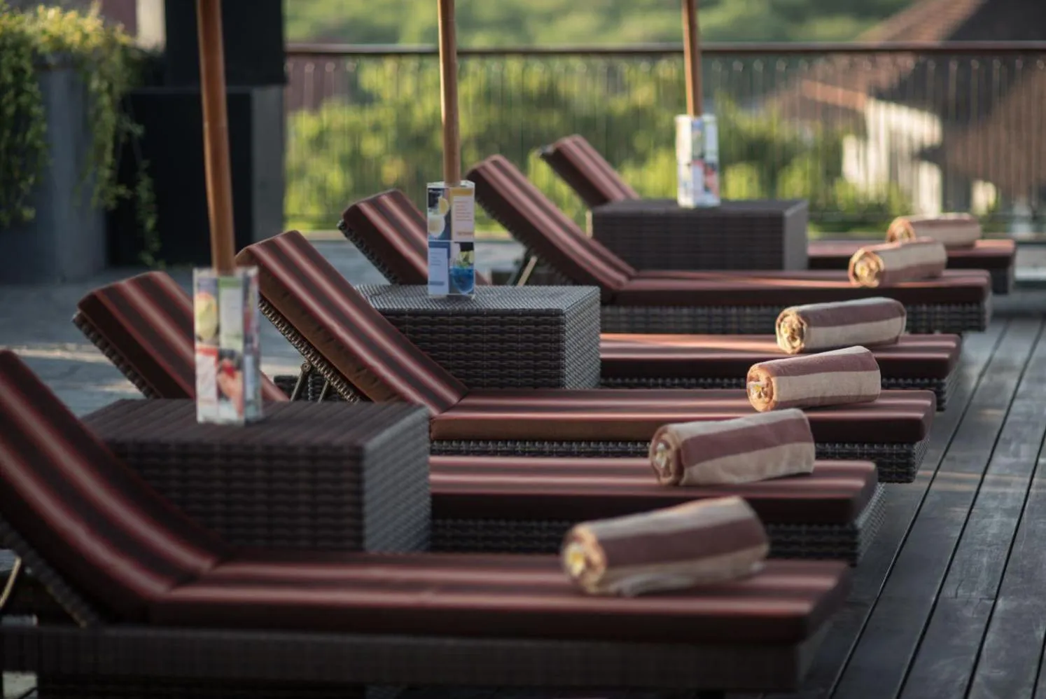 Swimming pool in Sevn Legian