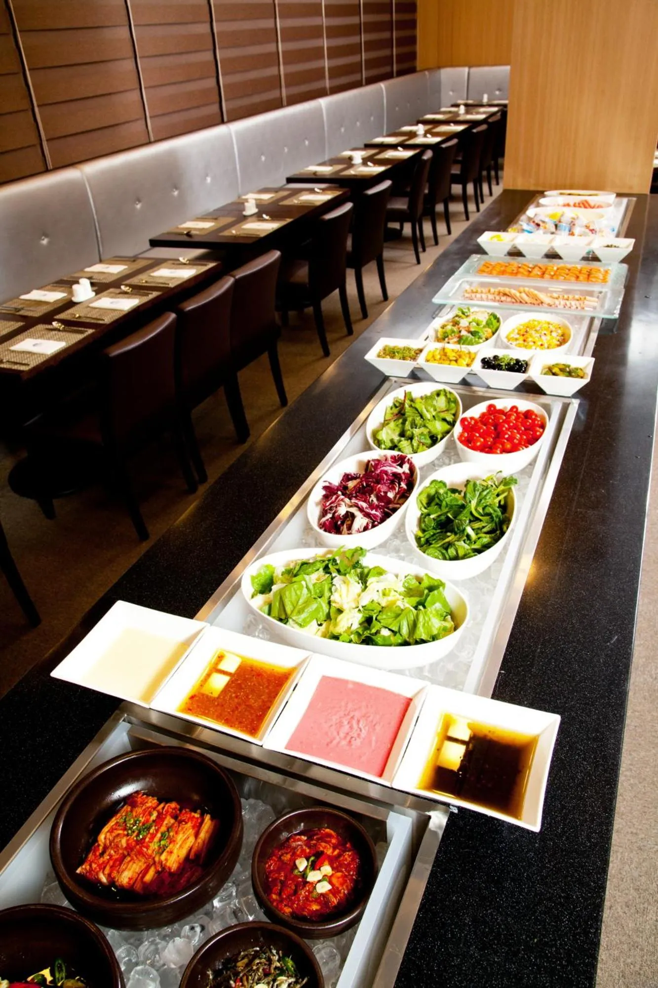 Buffet breakfast in Haeden Hotel High End Suwon