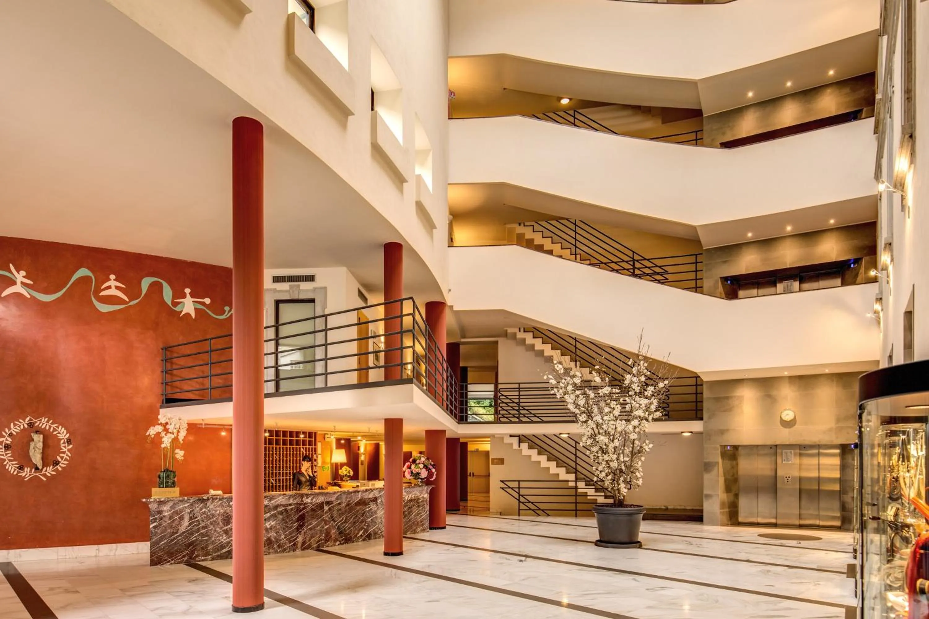 Lobby or reception in Grand Hotel Imperiale Resort & SPA