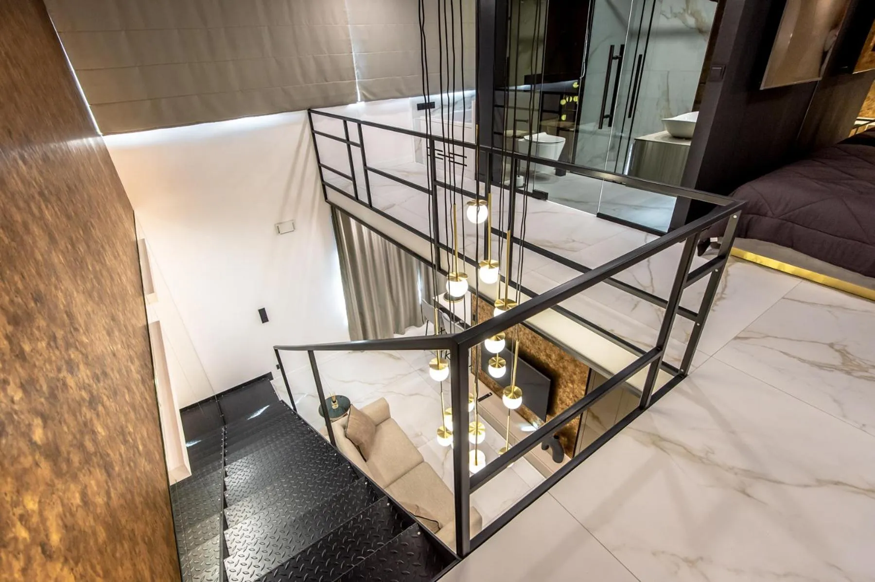 Bed in Super-Apartamenty VIP Jacuzzi II