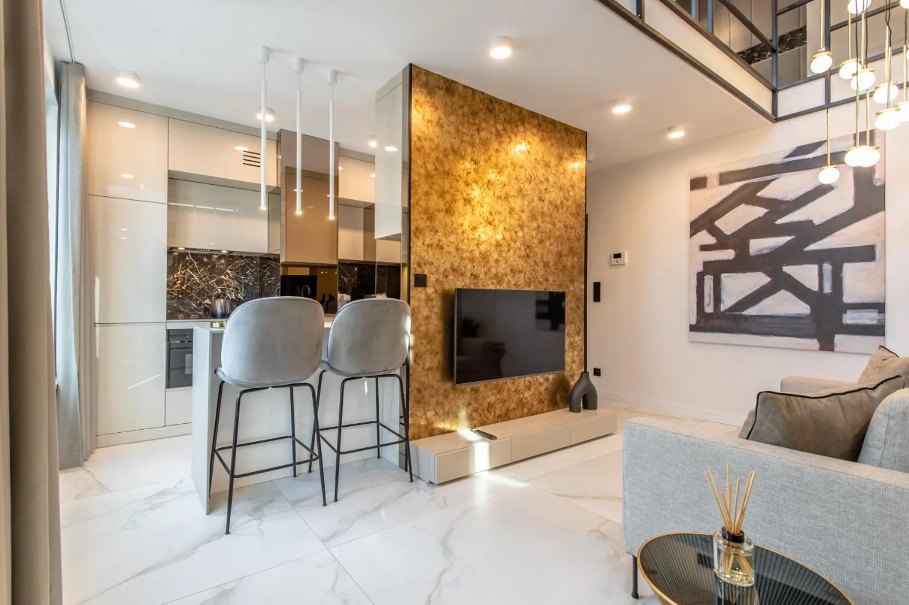 Living room in Super-Apartamenty VIP Jacuzzi II