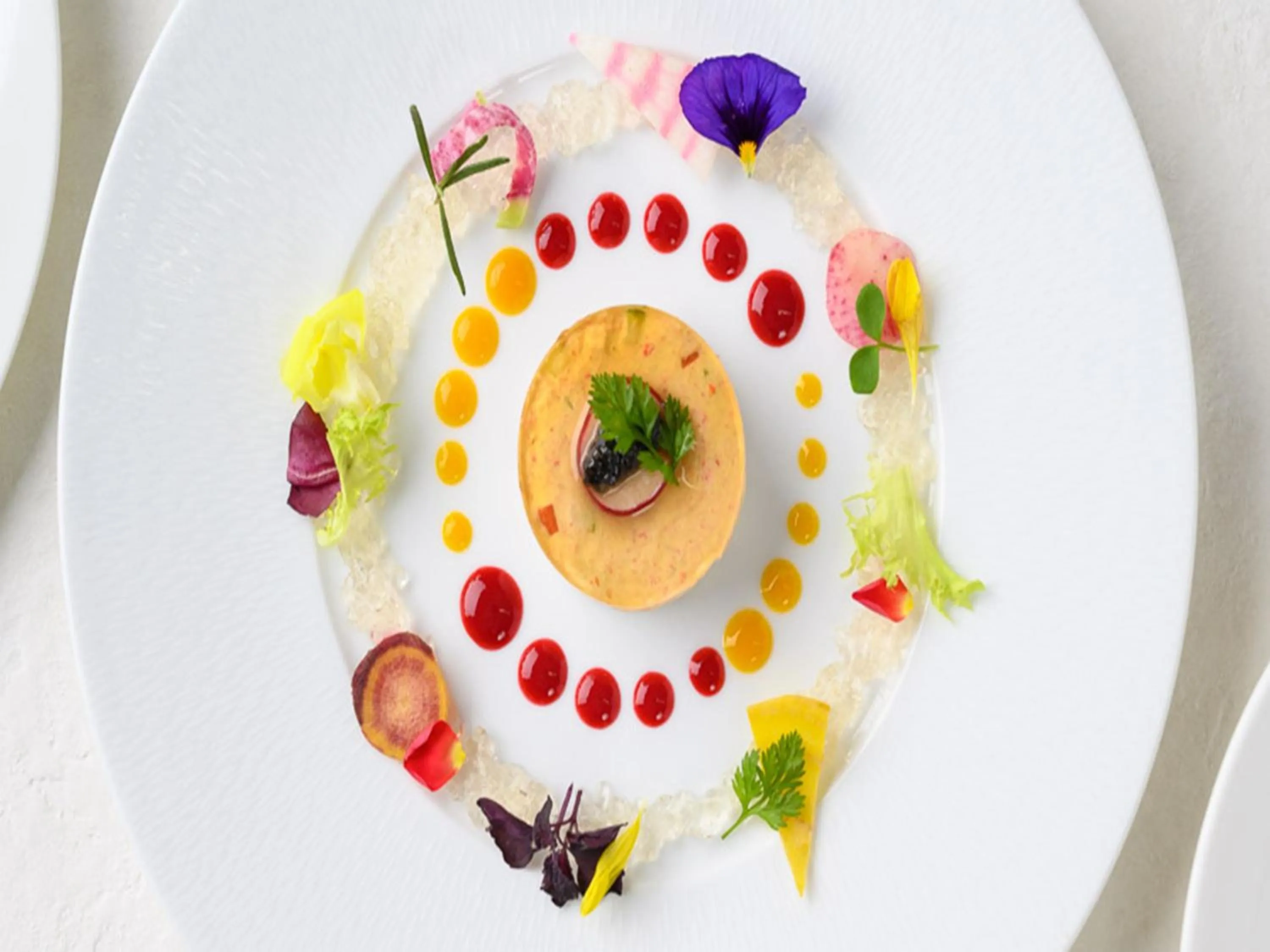 Food in Shin Furano Prince Hotel