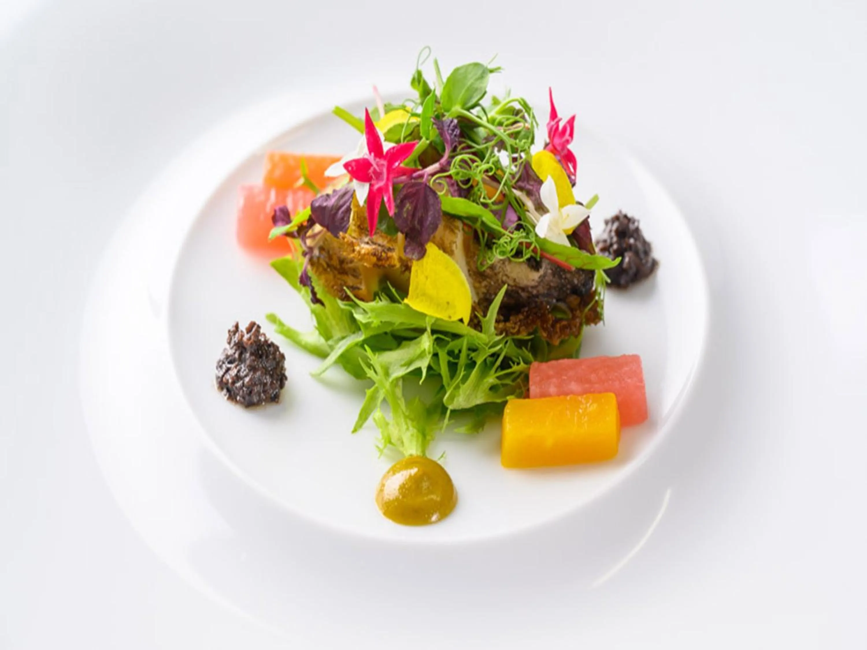 Food in Shin Furano Prince Hotel