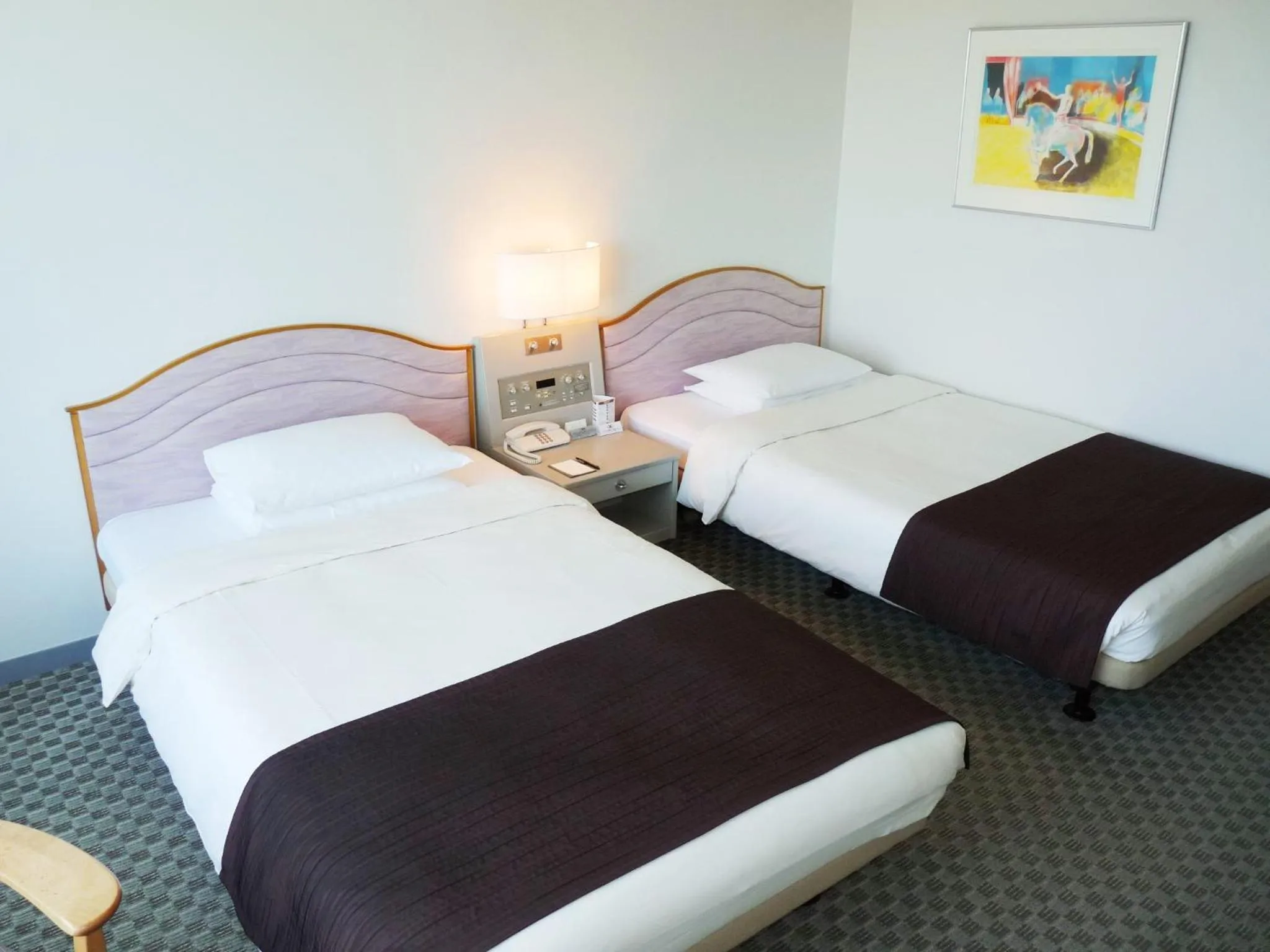 Bedroom, Bed in Shin Furano Prince Hotel