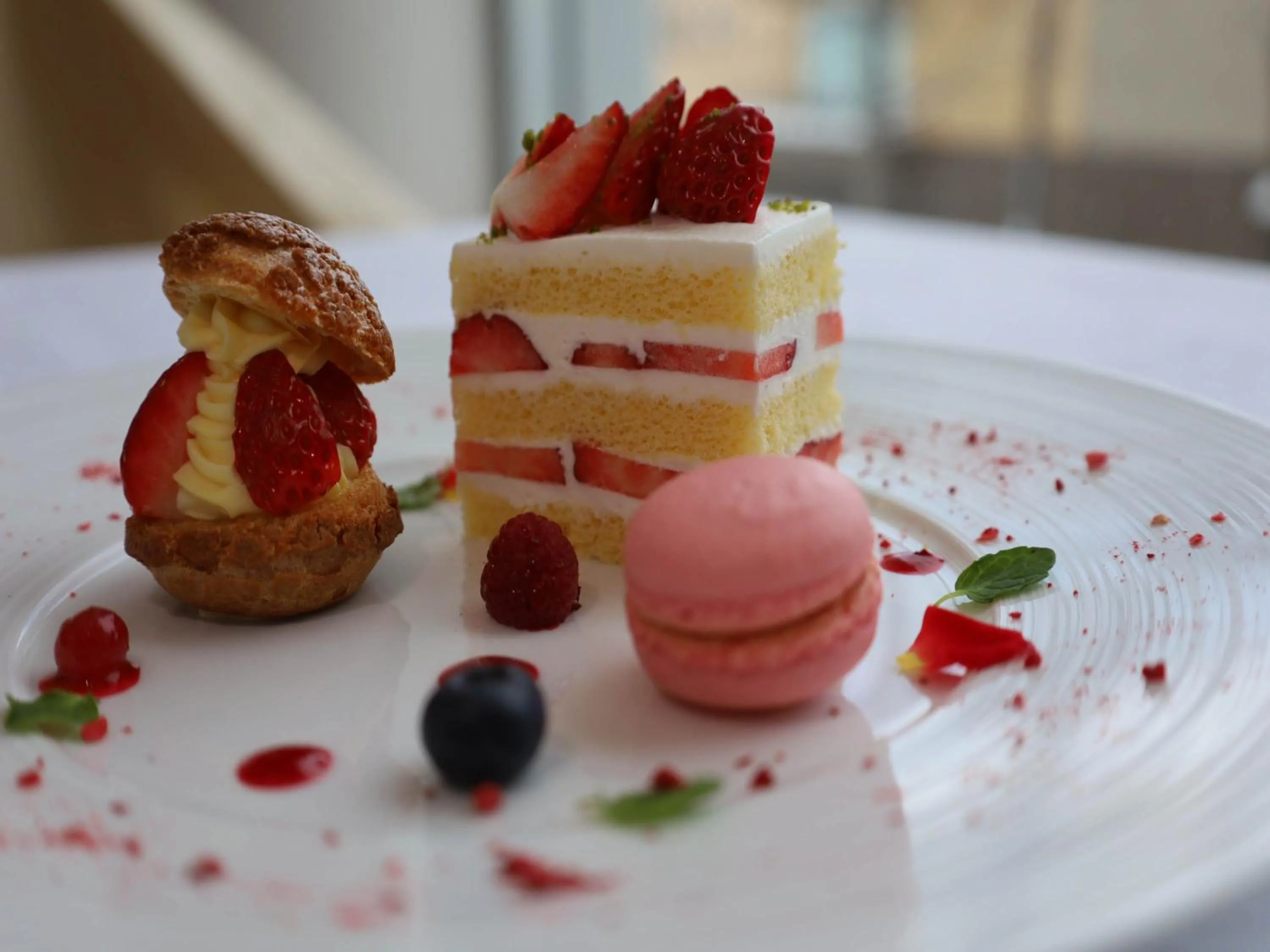 Food in Shin Furano Prince Hotel