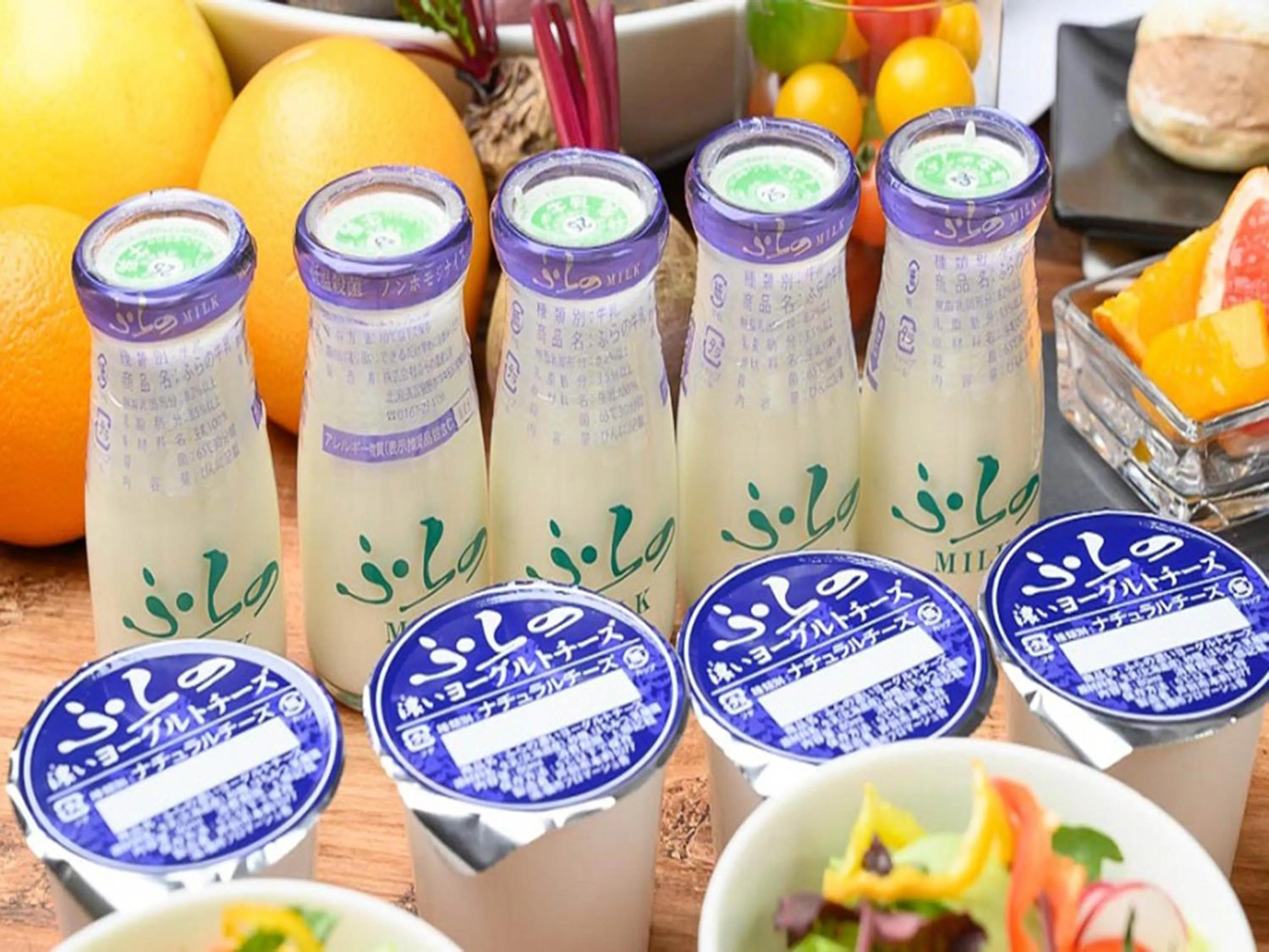 Food in Shin Furano Prince Hotel