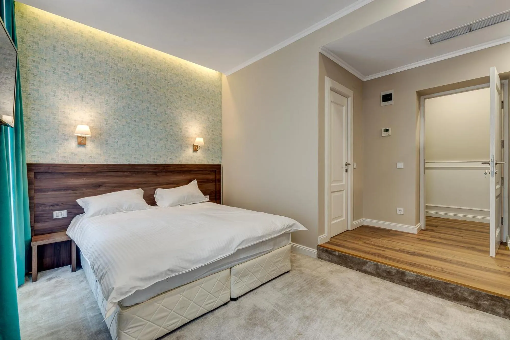 Bed in Upstairs Boutique