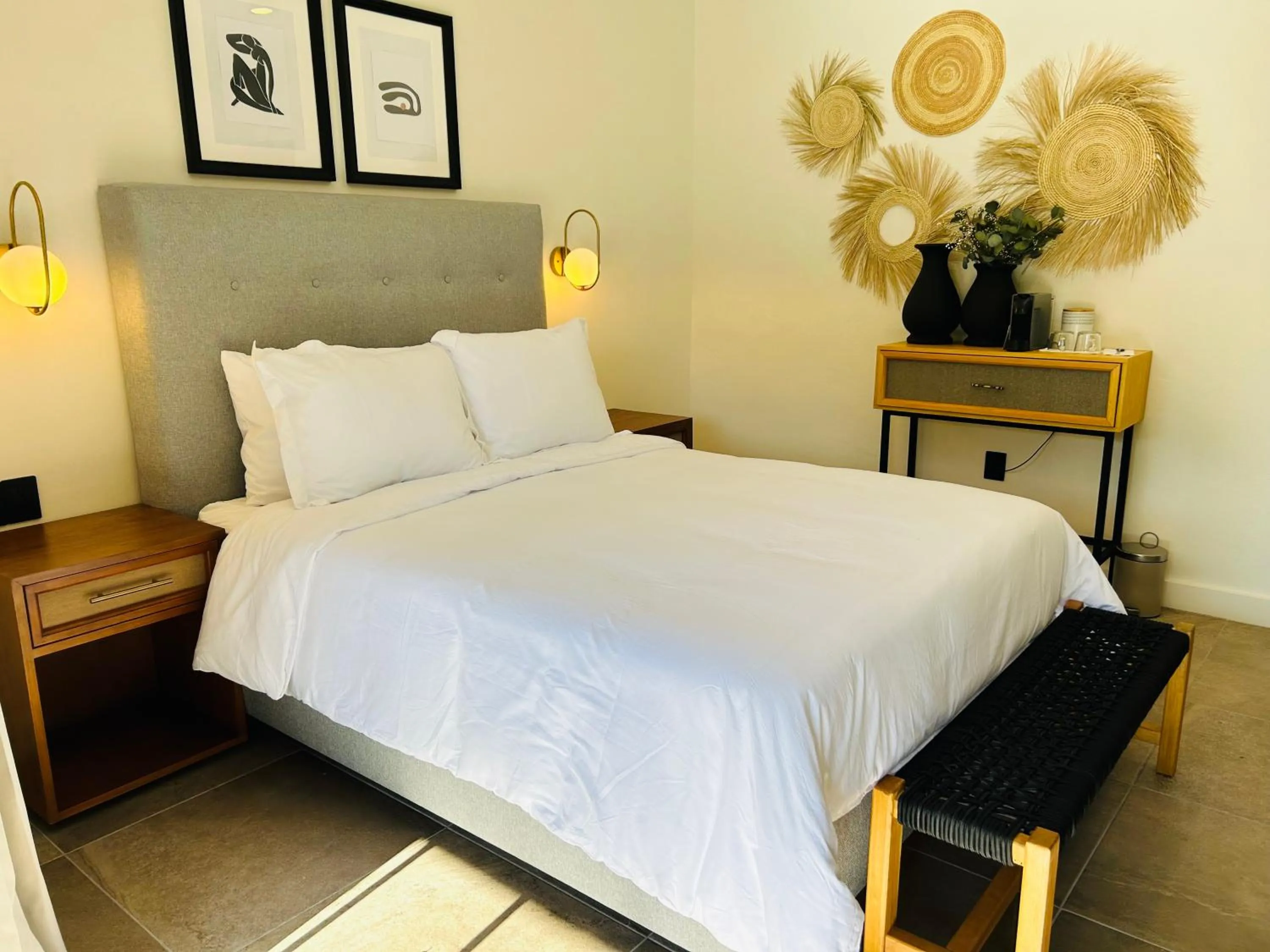 Bed in Tatala Hotel & Garden