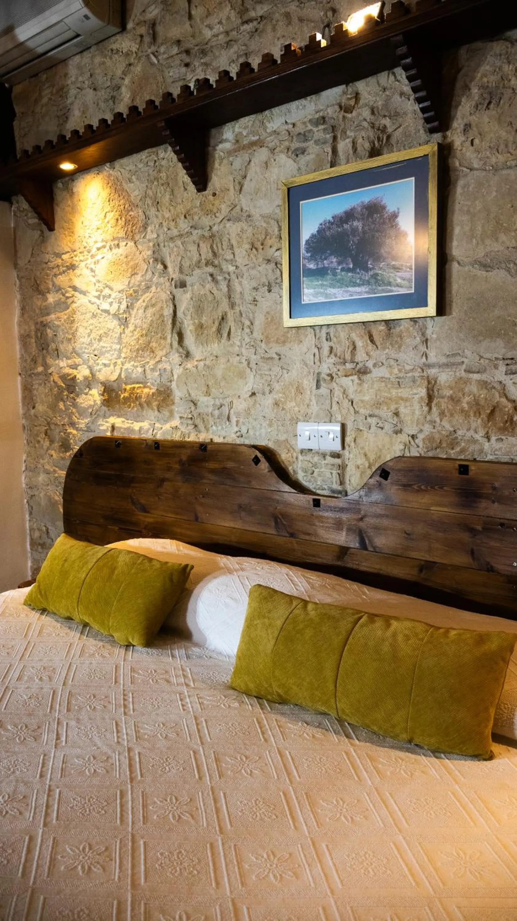 Bed in Agrovino Lofou