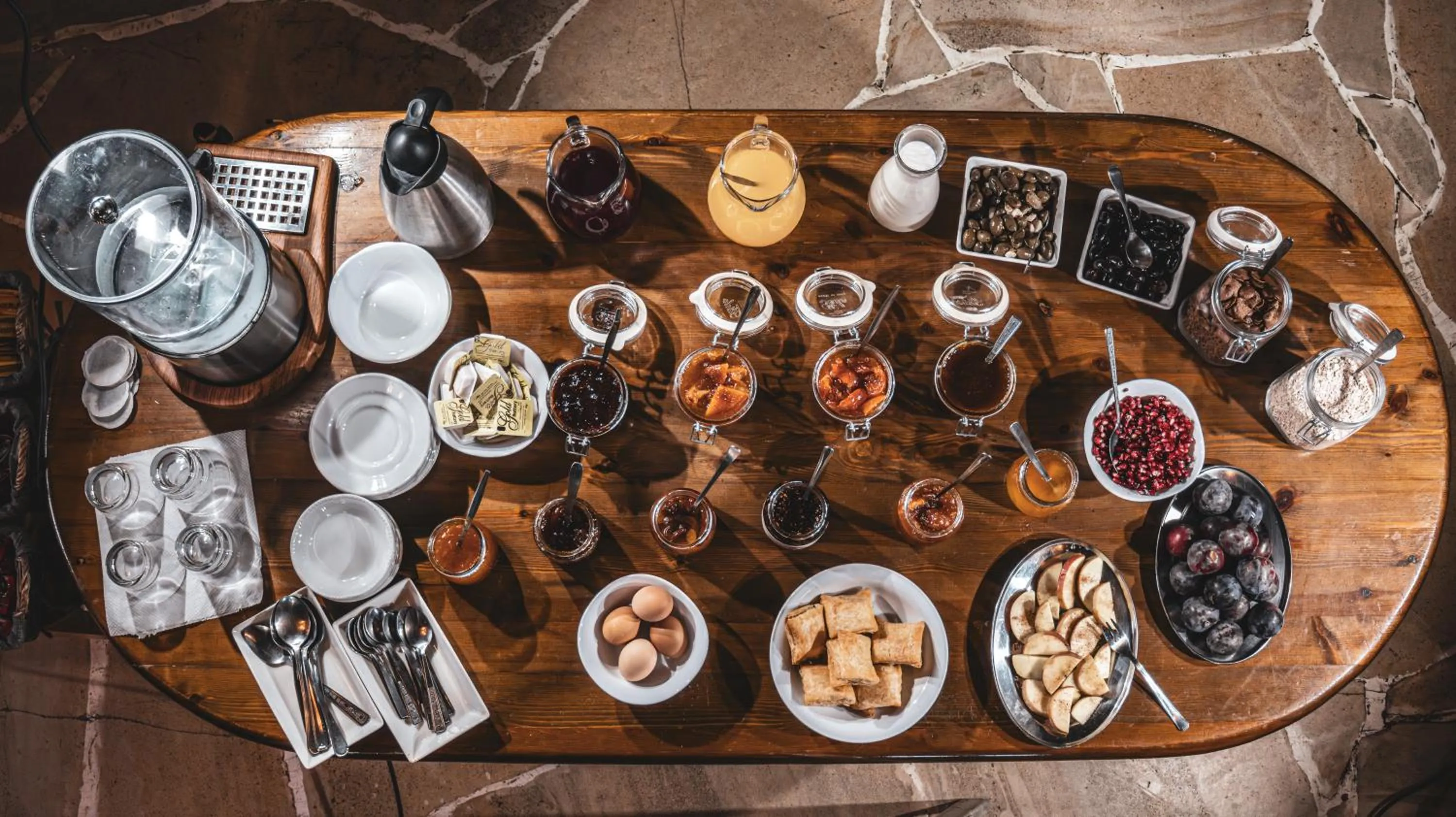 Breakfast in Agrovino Lofou