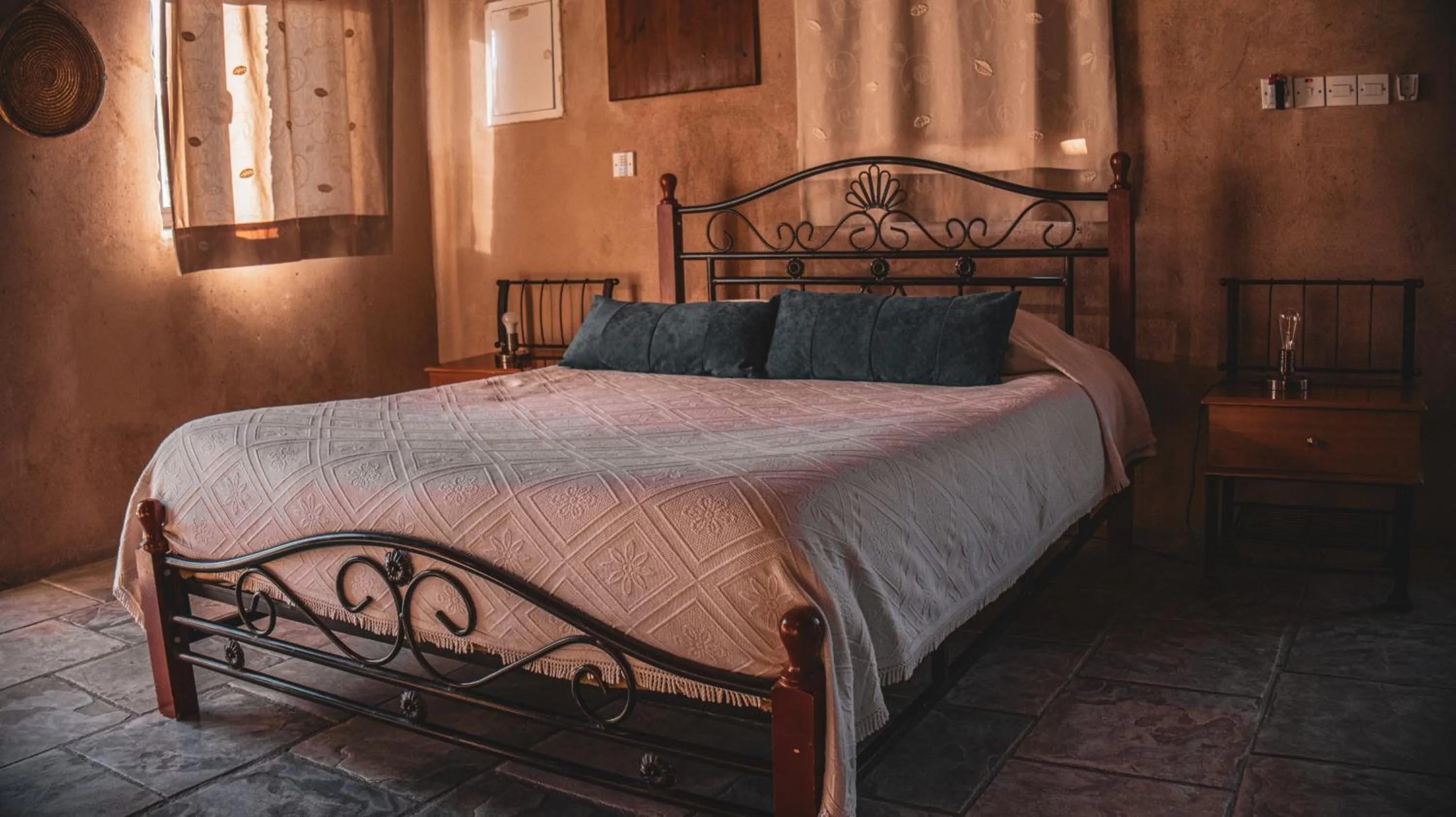 Bed in Agrovino Lofou