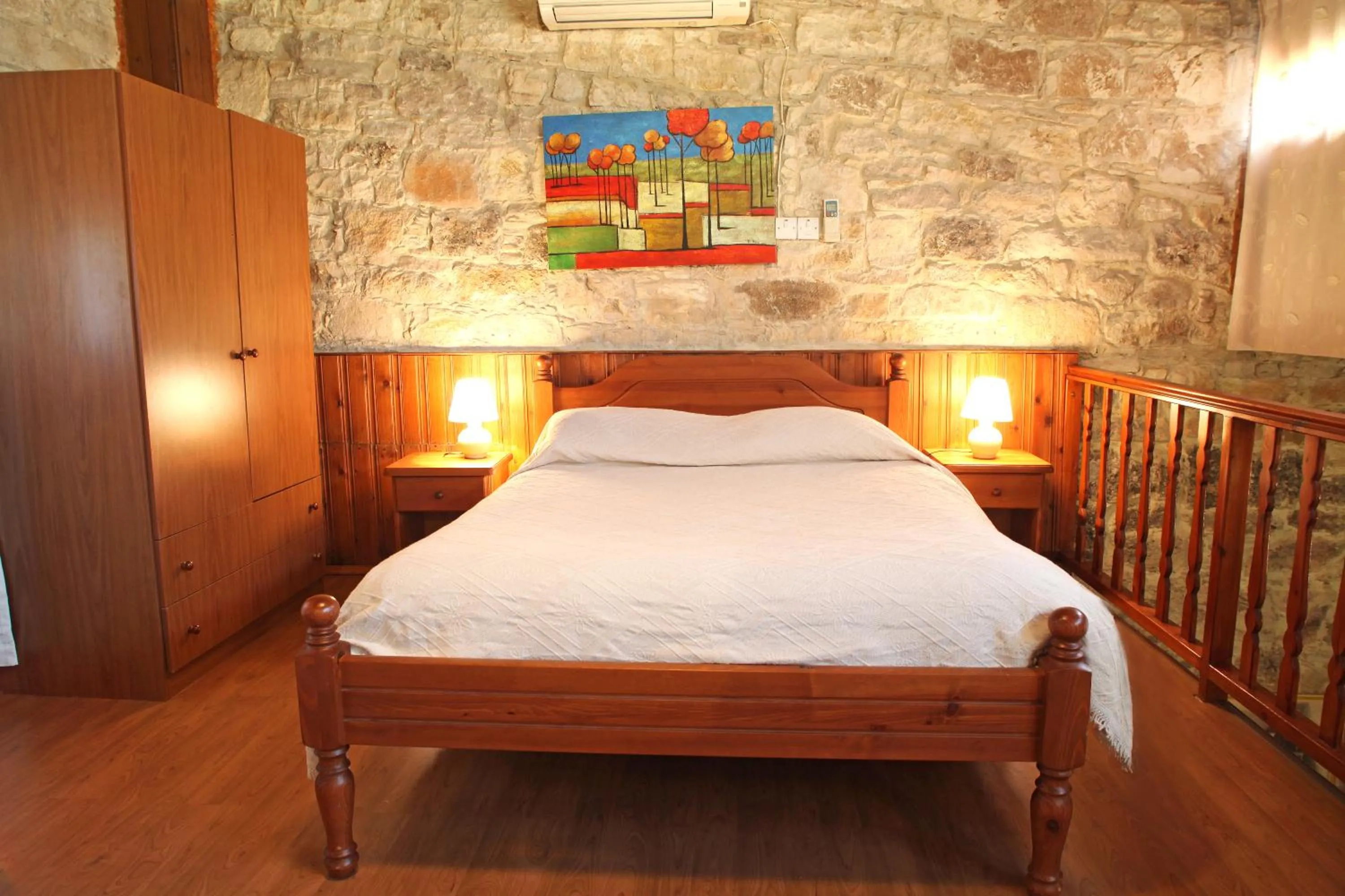 Family Studio with Fireplace  in Agrovino Lofou