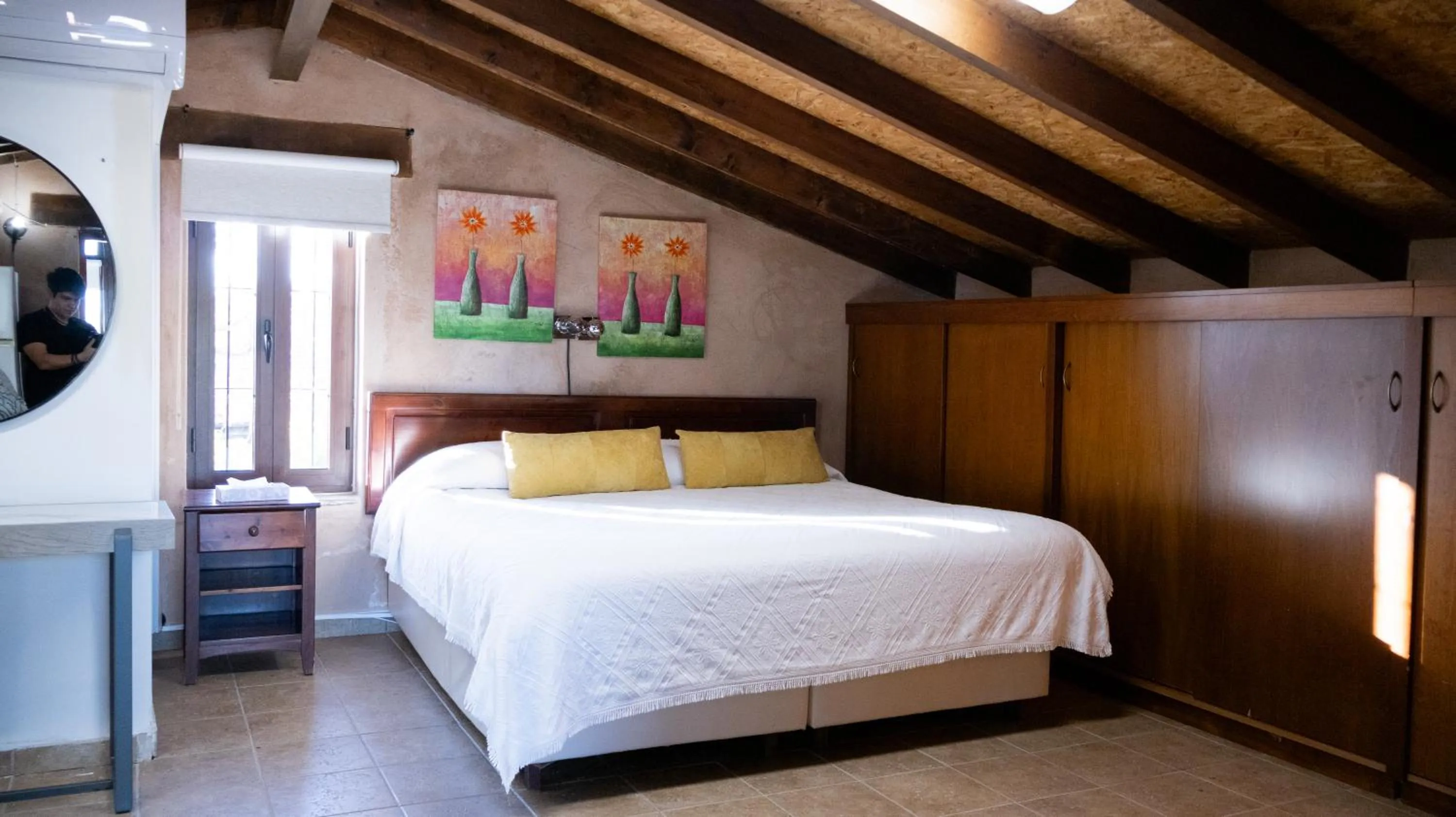 Bed in Agrovino Lofou